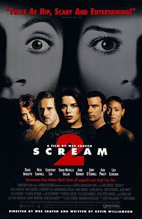 Let's Talk About Film - #scream #wesCraven Whilst filming Scream 2 the ...