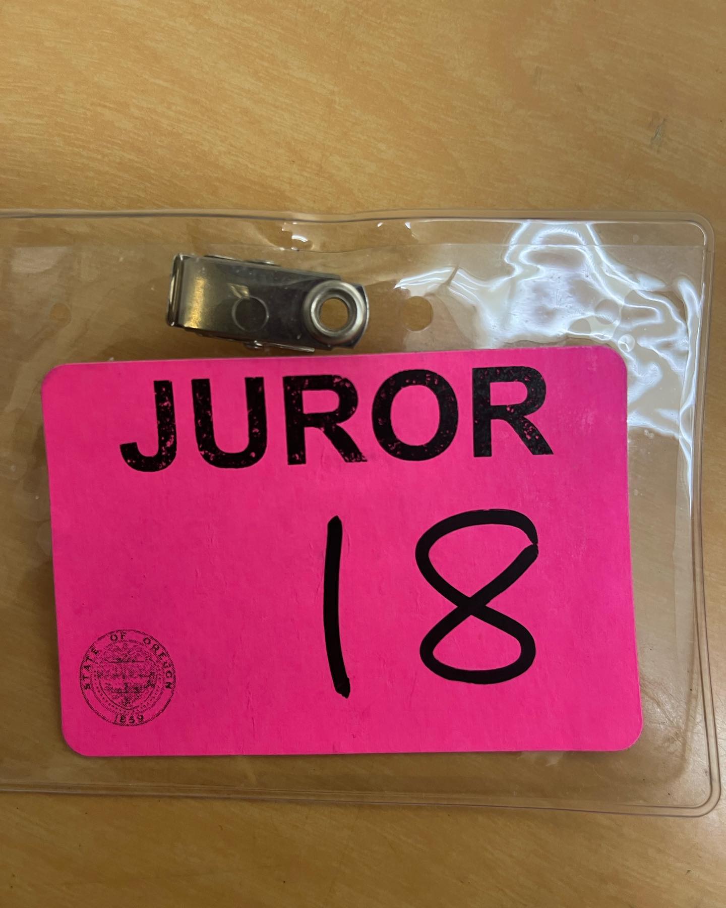 Recently got called for jury duty at a federal courthouse in