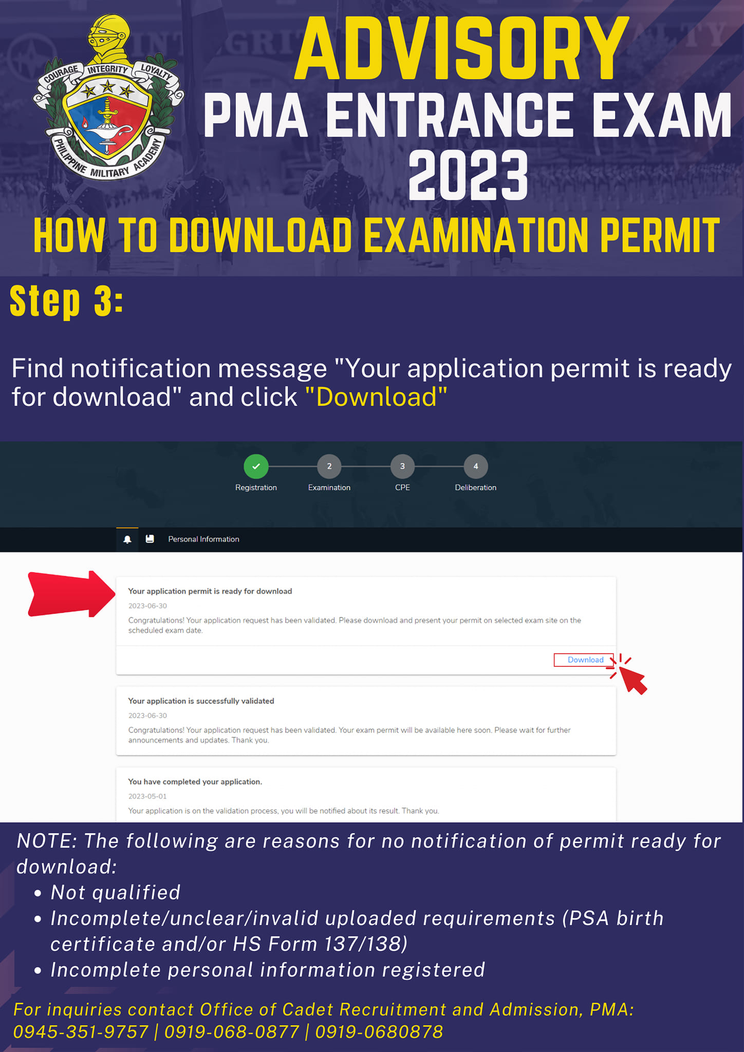 PMAEE 2023... - Philippine Military Academy 