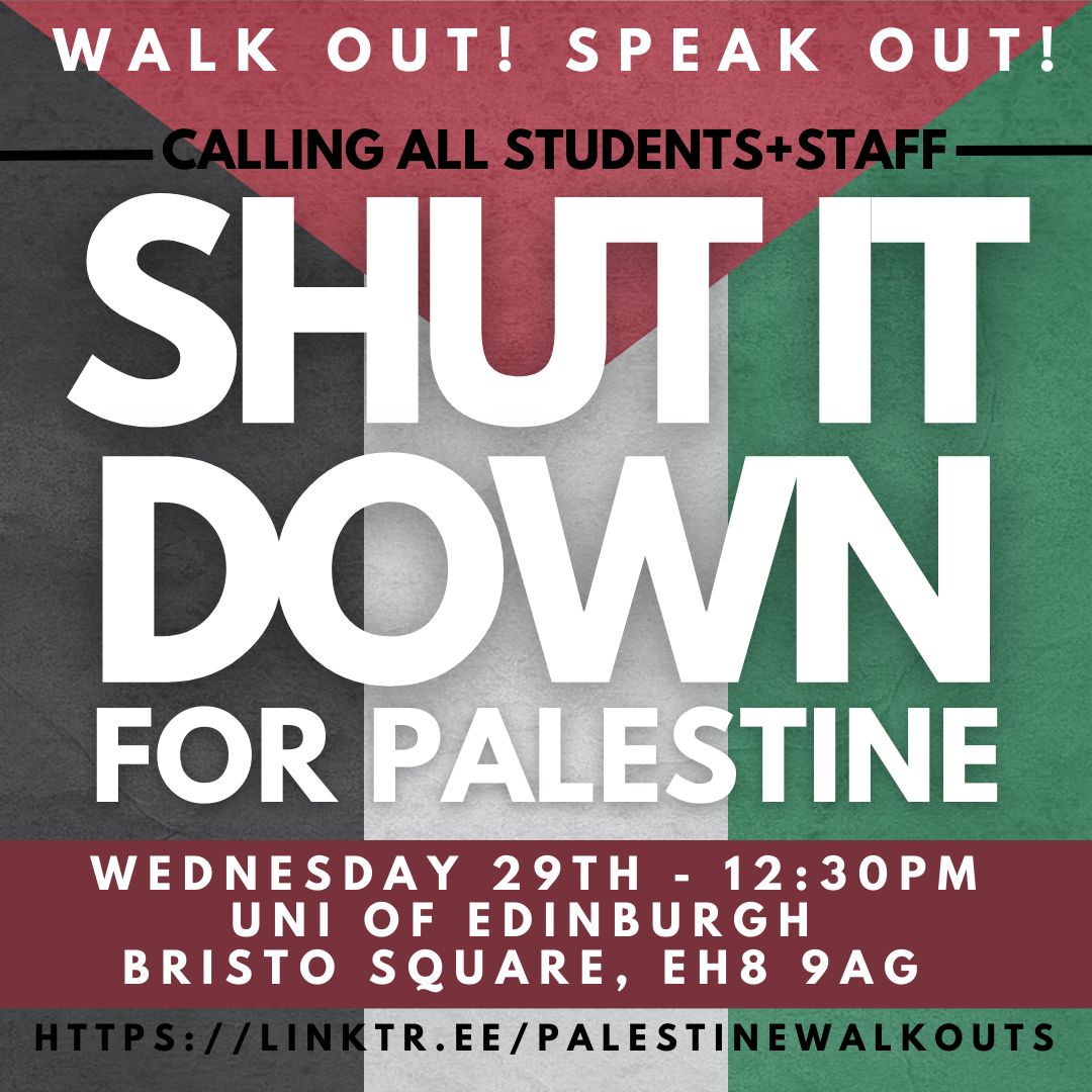 A few events coming up. - Edinburgh Action for Palestine | Facebook