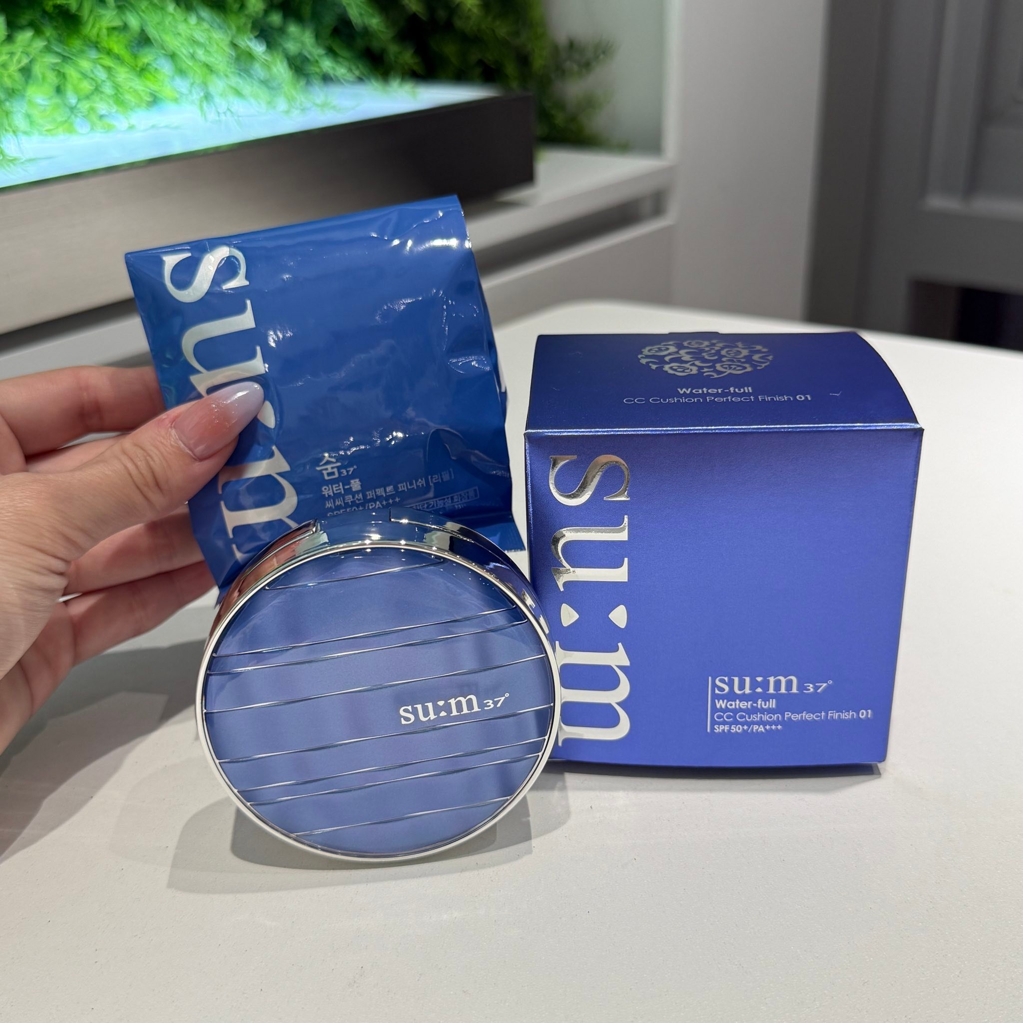 sunnie直播间3 - SC169+1（SU:M 呼吸CC气垫）RM99.00 #01号 象牙白 🌞SPF50 PA++ 正装 1替换 防晒 ...