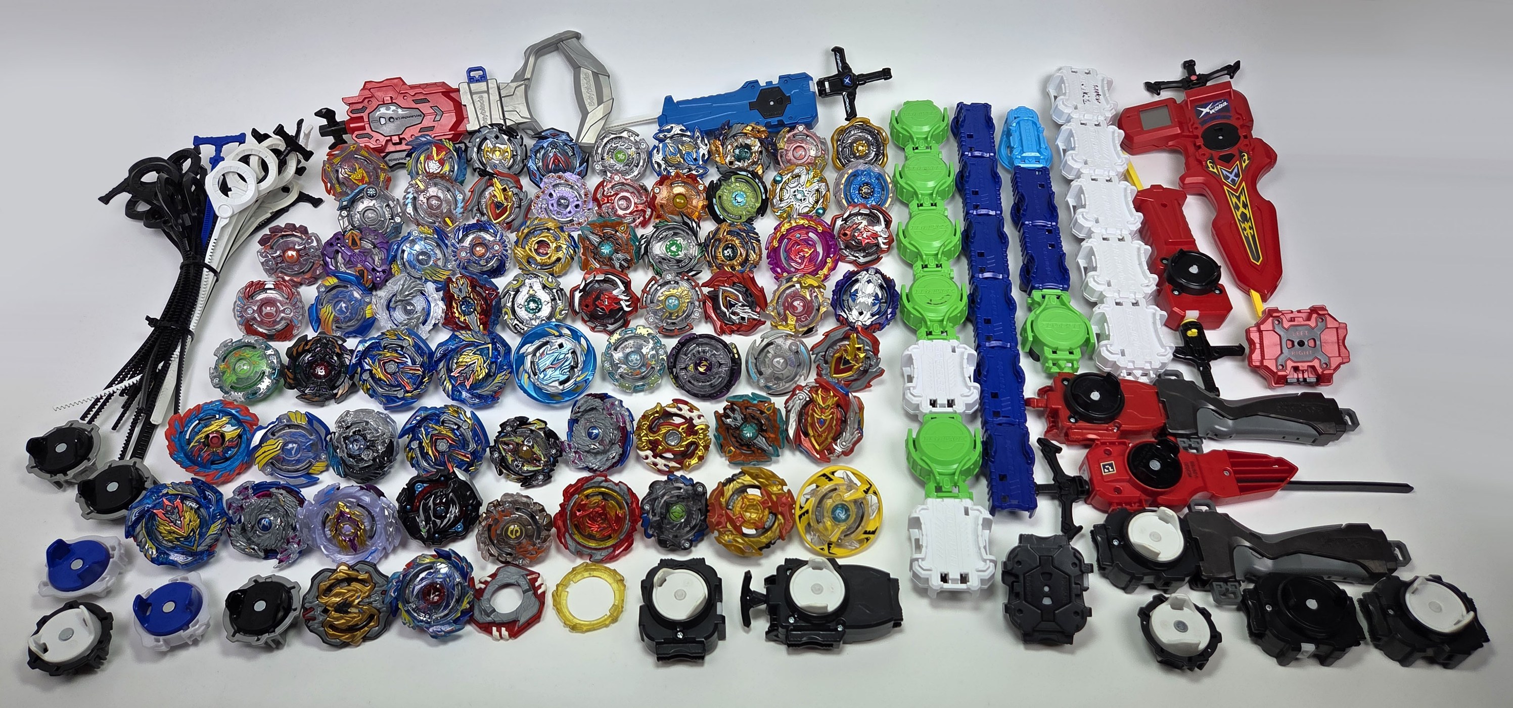 These are the real deal! Scored a massive Takara Tomy Beyblade lot  display picture 1