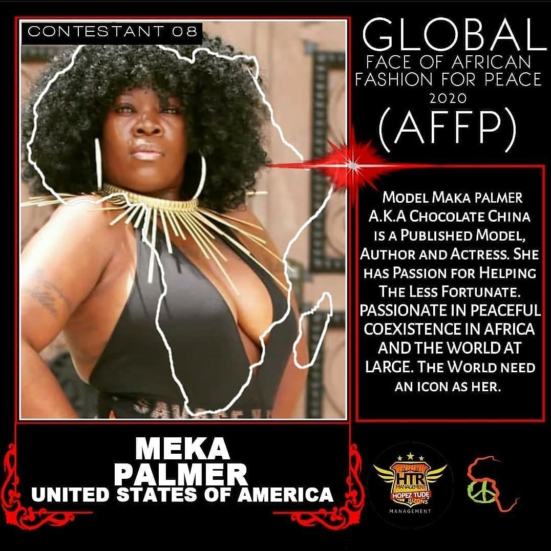 Miss Meka the Curvaceous Model