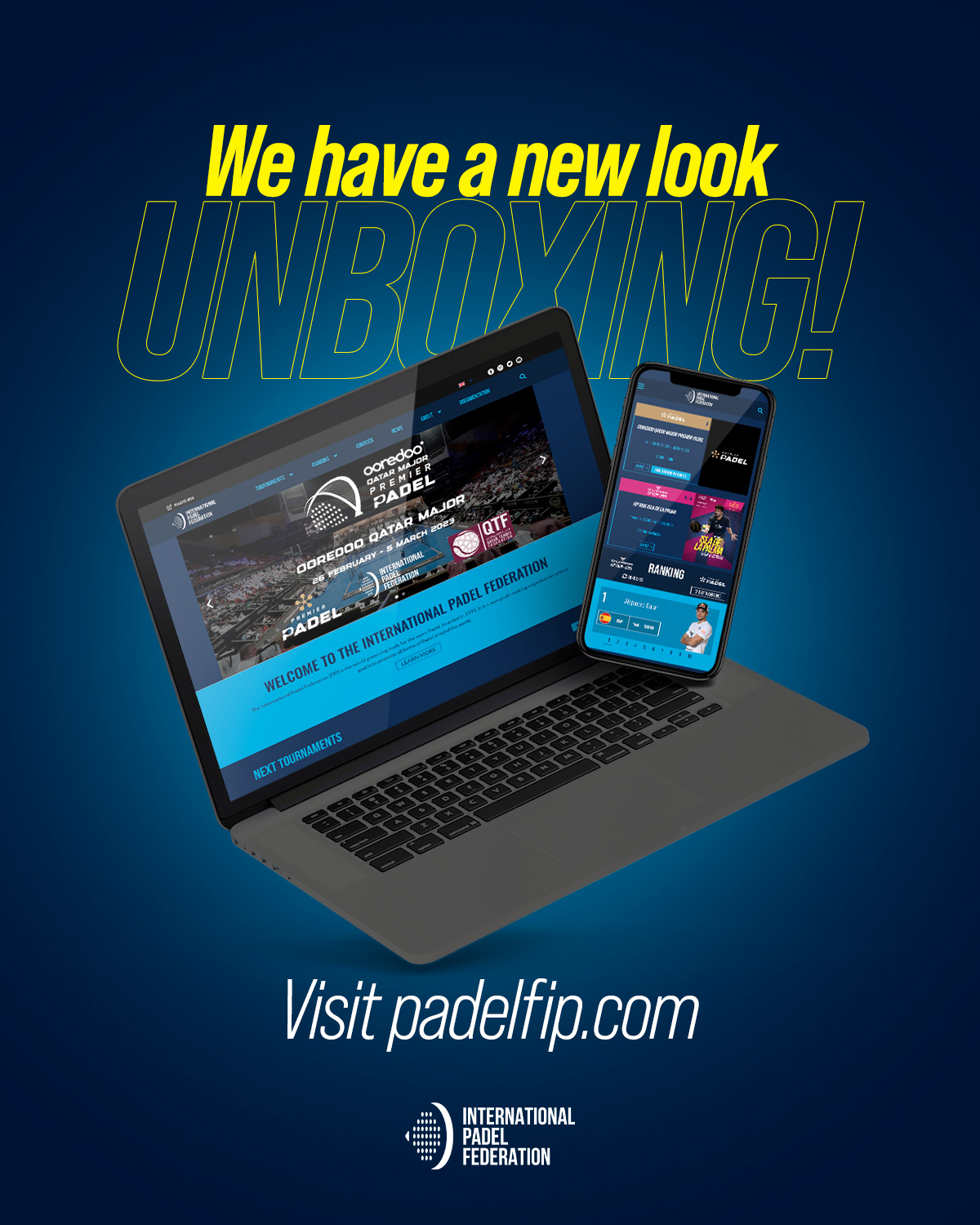 The FIP website has... - FIP - International Padel Federation