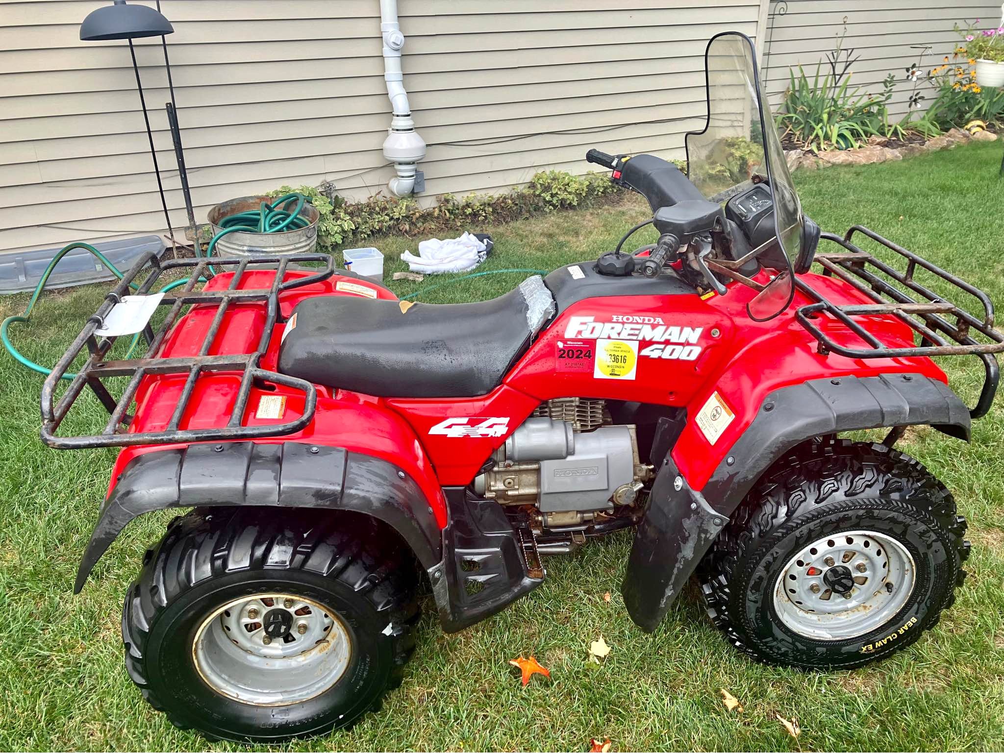 Starter Switch Assembly For Honda Foreman TRX 400 450 - Headlight Start Stop Choke Left 1 thumbnail image