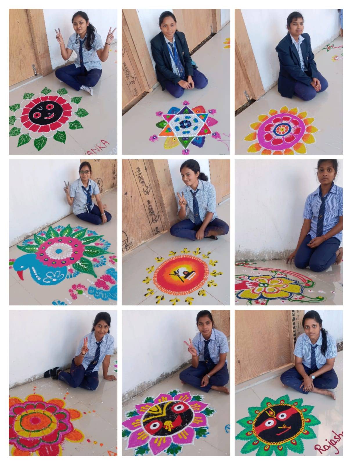 CTG Foundation - Rangoli Competition @ Shiksha Niketan CTG... | Facebook