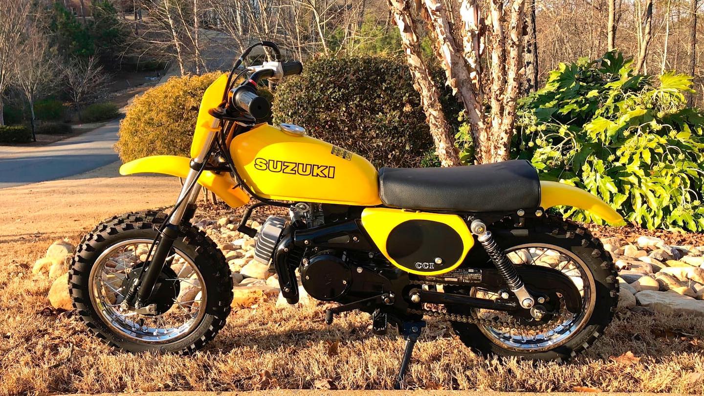 Suzuki's evergreen JR50 for 1978.