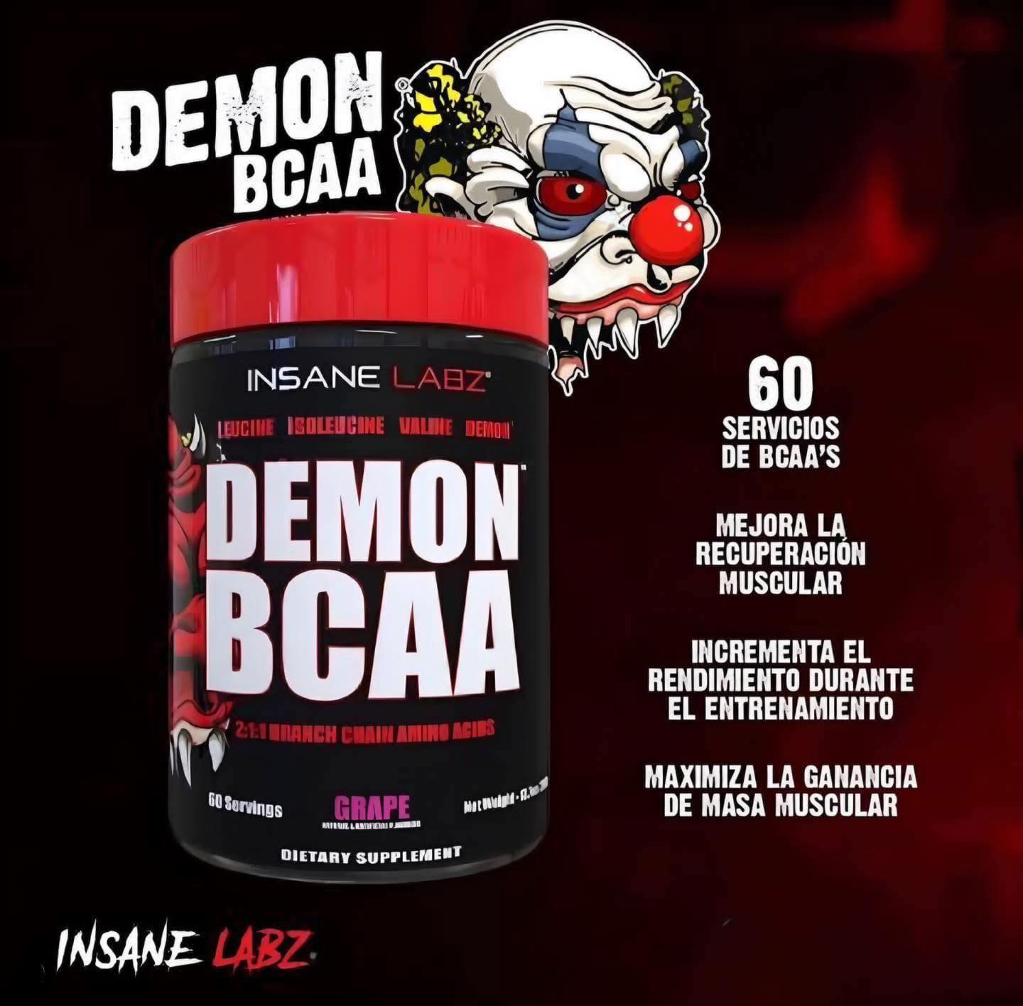 Suplementos - #DEMONBCAA 💲490 ♦️Insane Labz - Demon BCAA 60 servicios♦️ ...