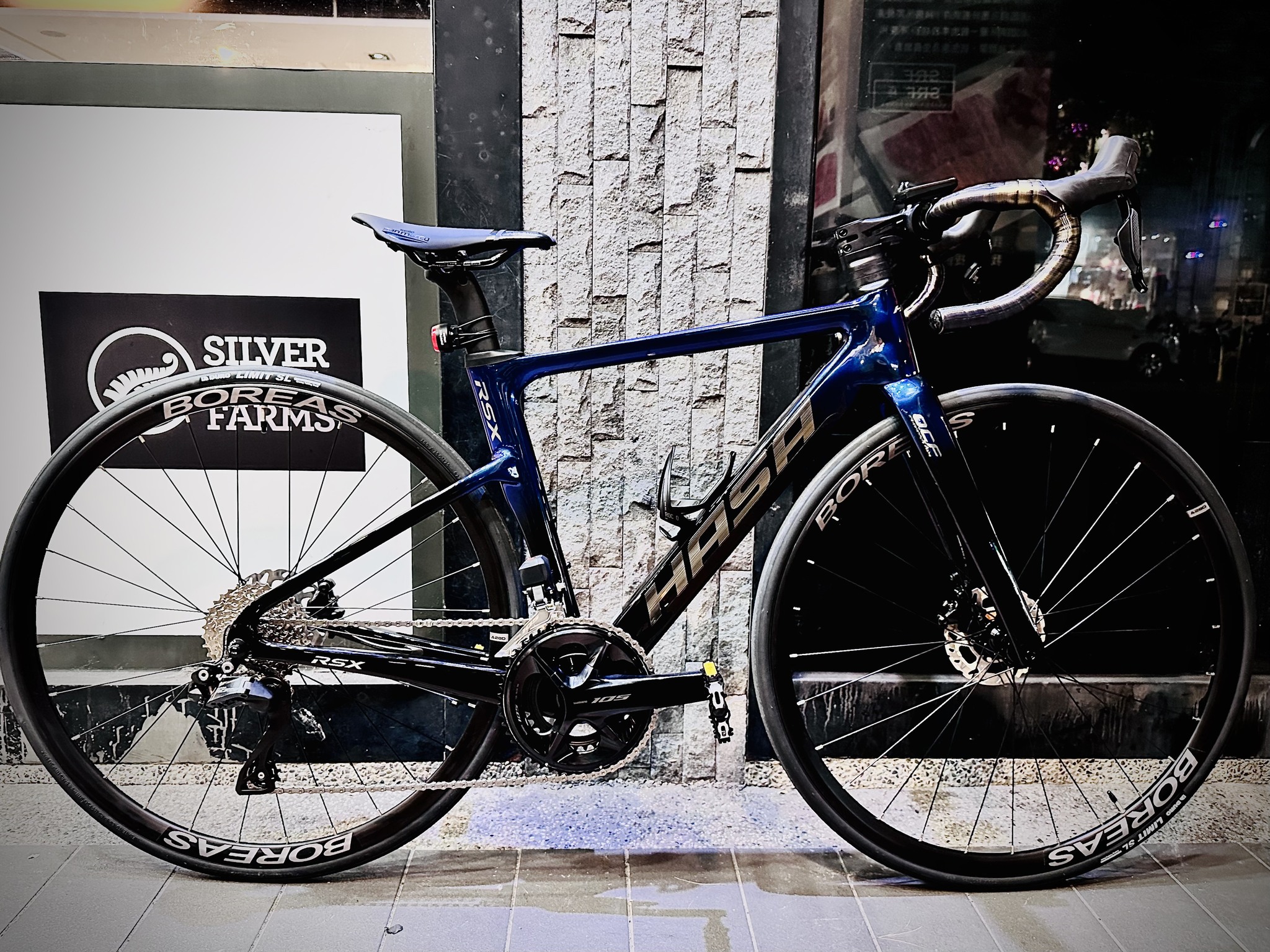 🎉HASA RSX 變色龍藍 全隱藏碟煞空力藍紫車架，搭配Shimano... - Online BIKE 線上單車