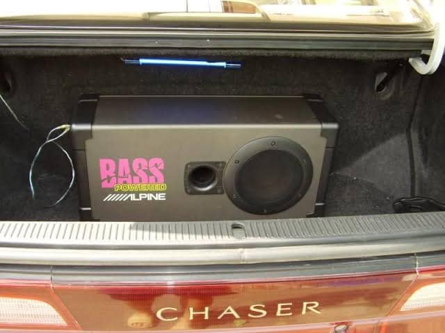 ORIGINAL Alpine SBR-229A SUBWOOFER BUILT-IN AMPLIFIER (FOR SALE