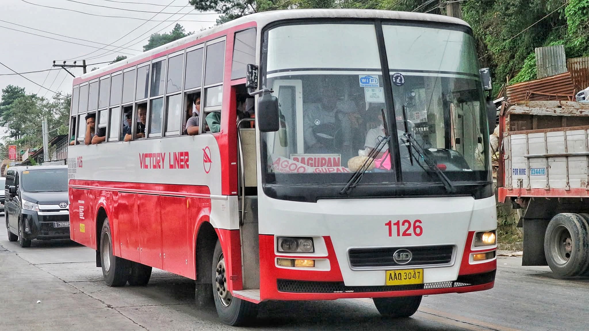 Raptor - Downhill PKB 🚌 Victory Liner 1126 🇵🇭 Santarosa Exfoh 🇯🇵 Nissan ...