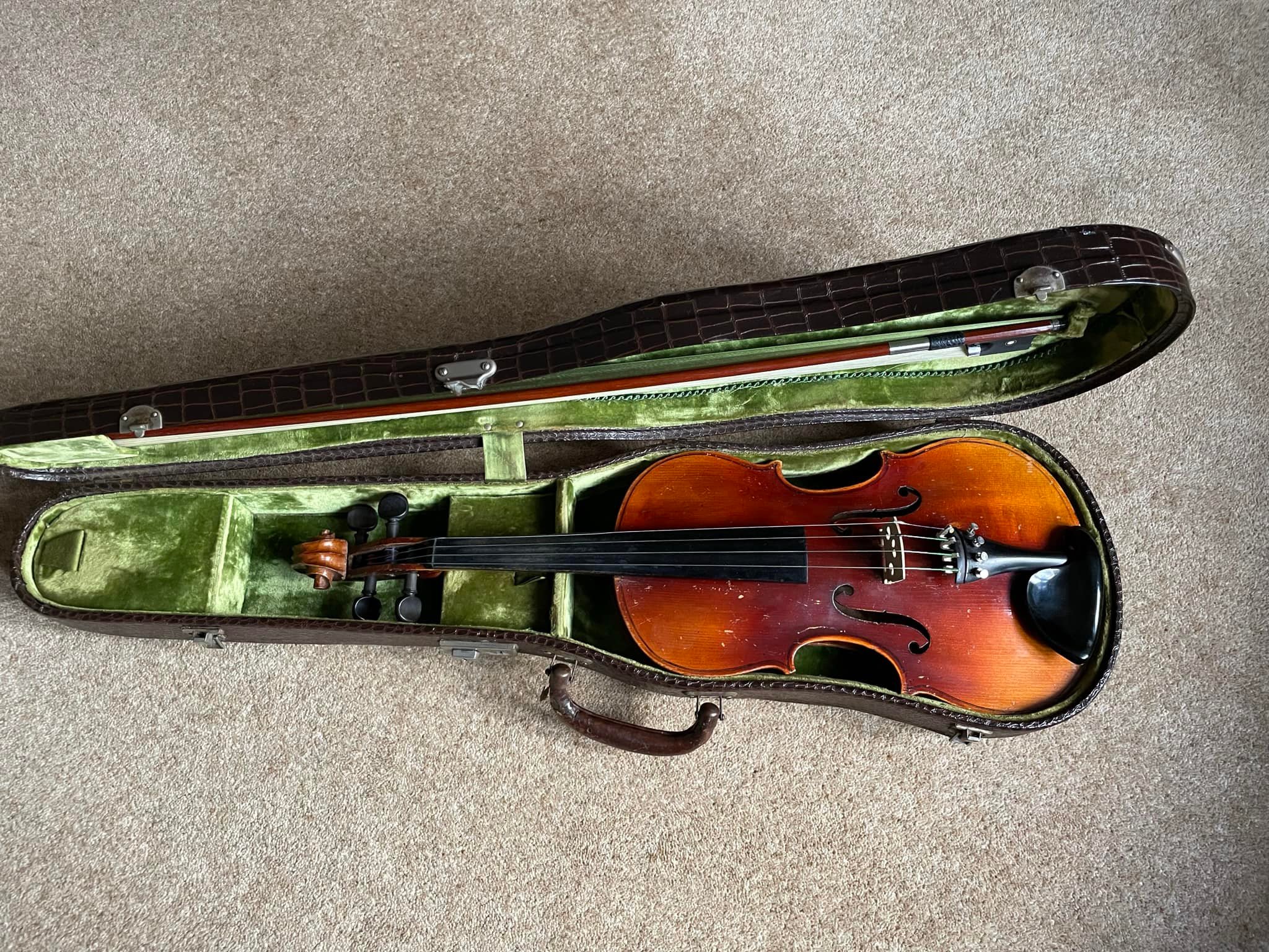 What is the value of an old German violin?