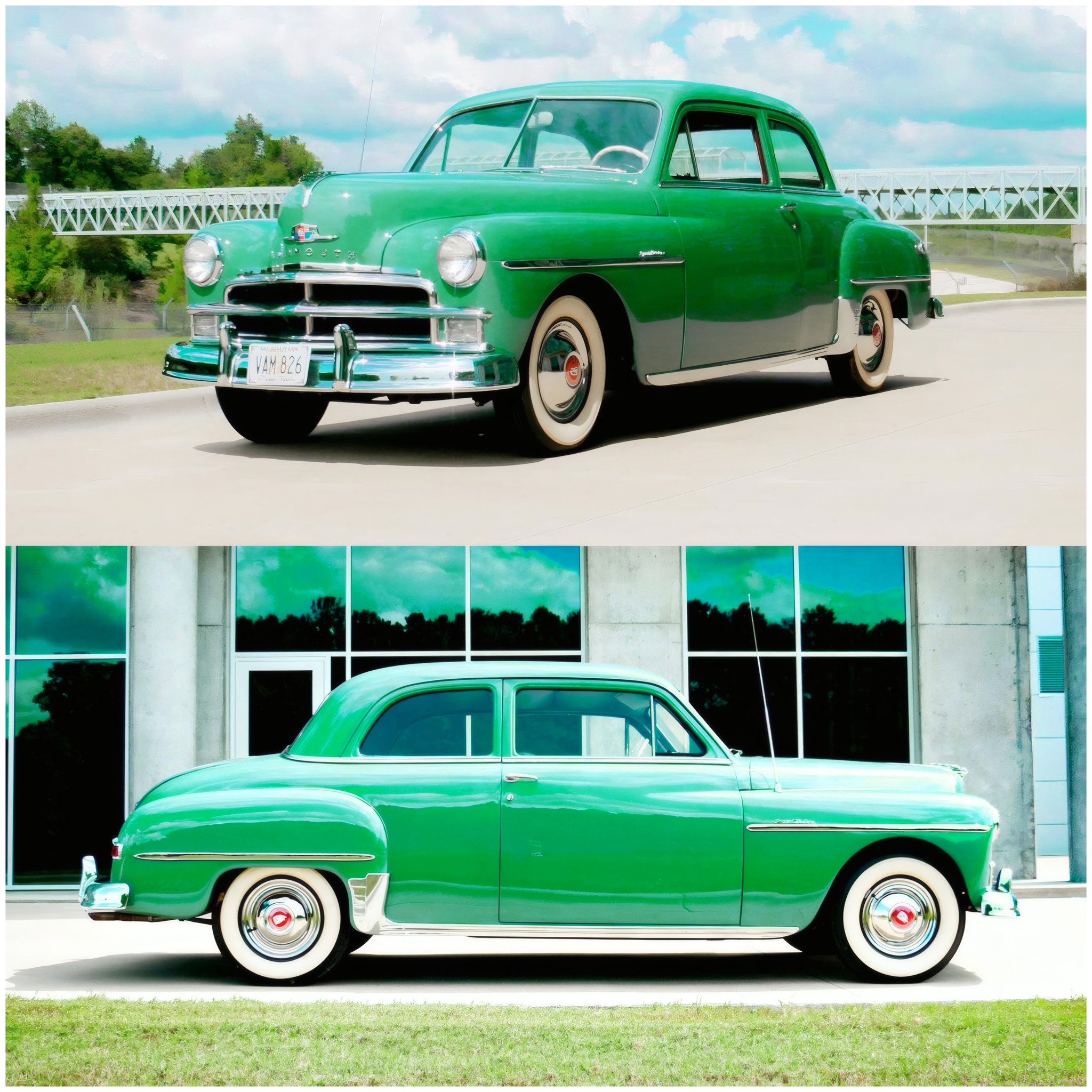 1950 PLYMOUTH SPECIAL DELUXE SEDAN, AWARD WINNER, FULLY RESTORED