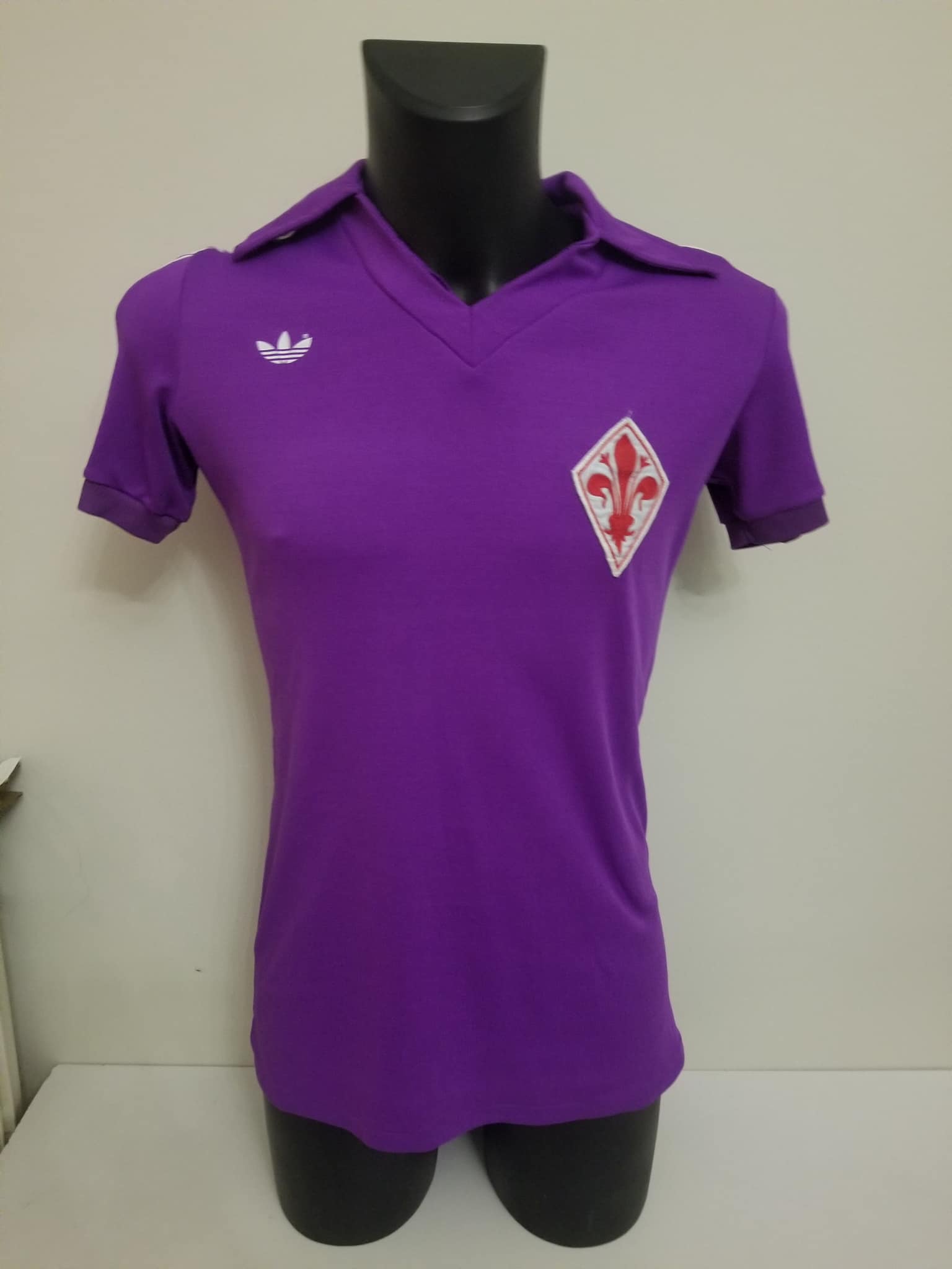Maillot Fiorentina Match Porté Par Amoroso Saison 1999/2000 - Vintage, Marque Fila, Avec Certificat