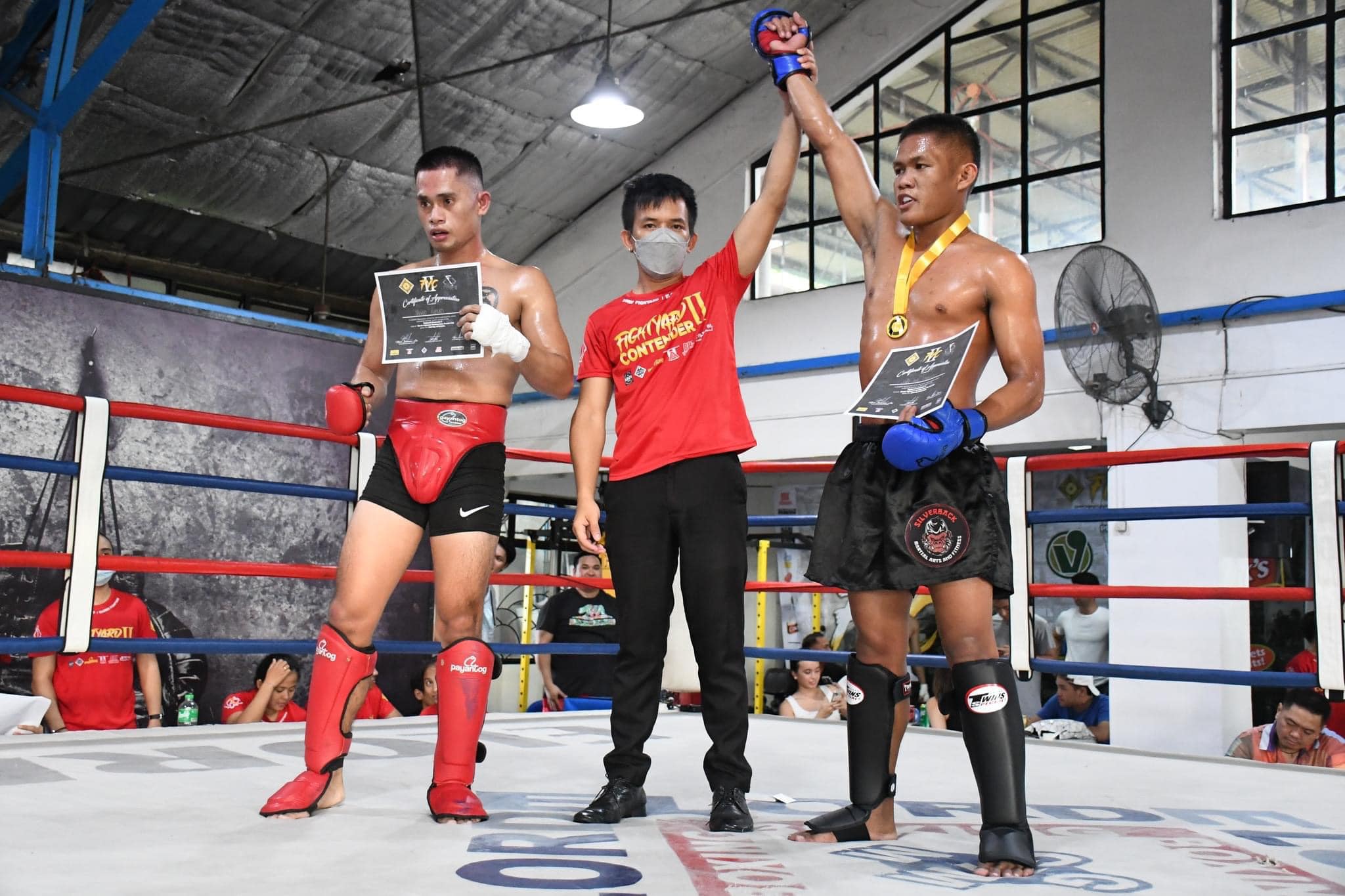 SPORTS Trench Tech Purebred Saipan recently held a belt promotion 