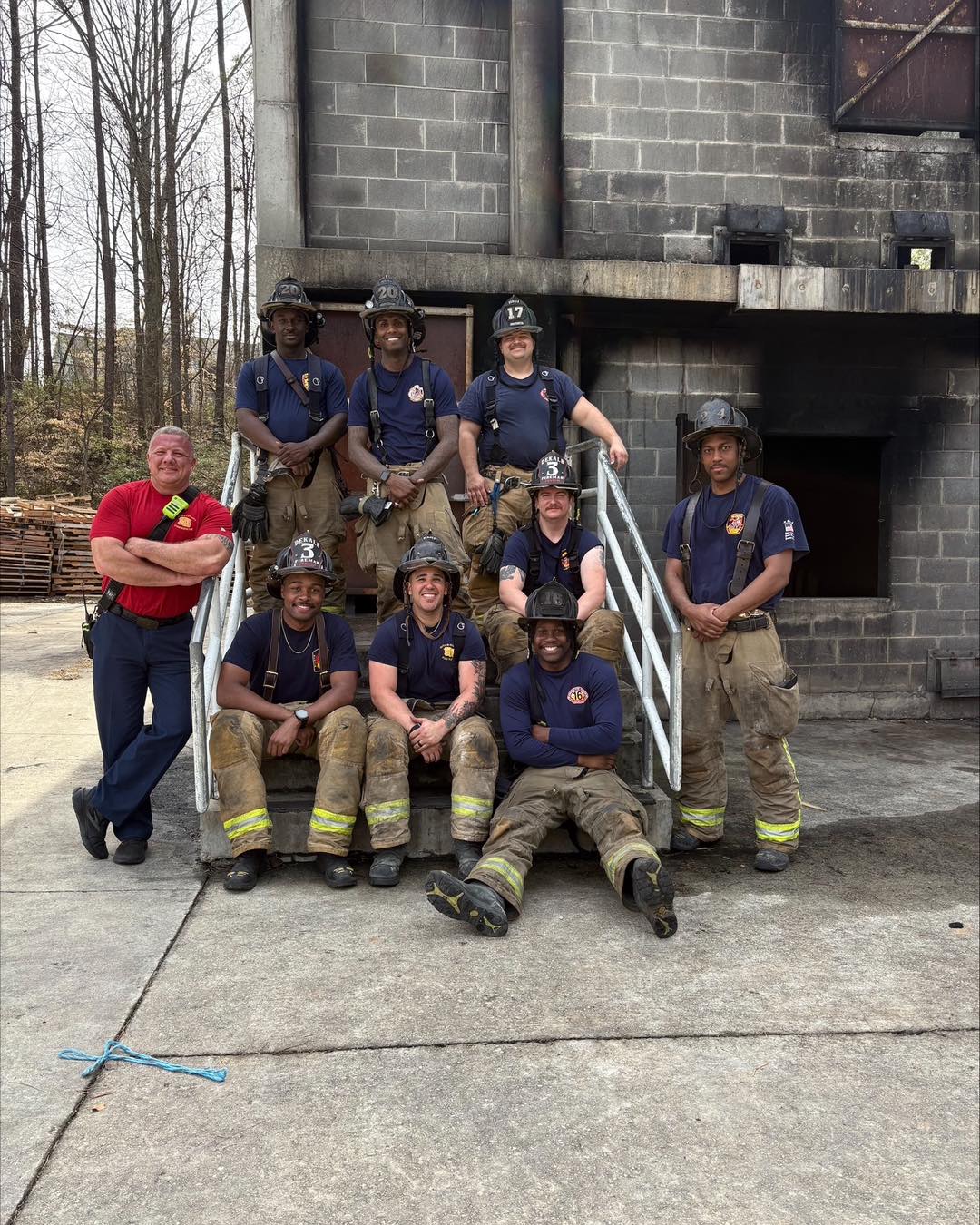 DeKalb - Join us in congratulating the eight DCFR members who recently ...
