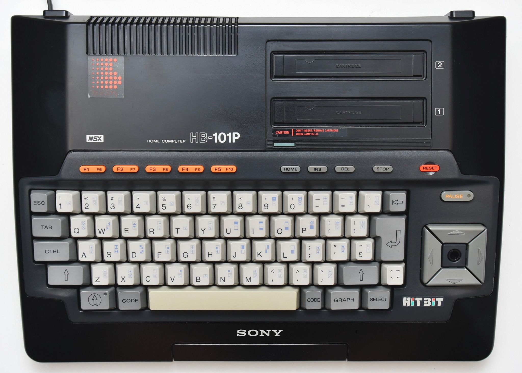 Sony MSX2 HitBit HB-F900 and its dedicated A/V editing console.