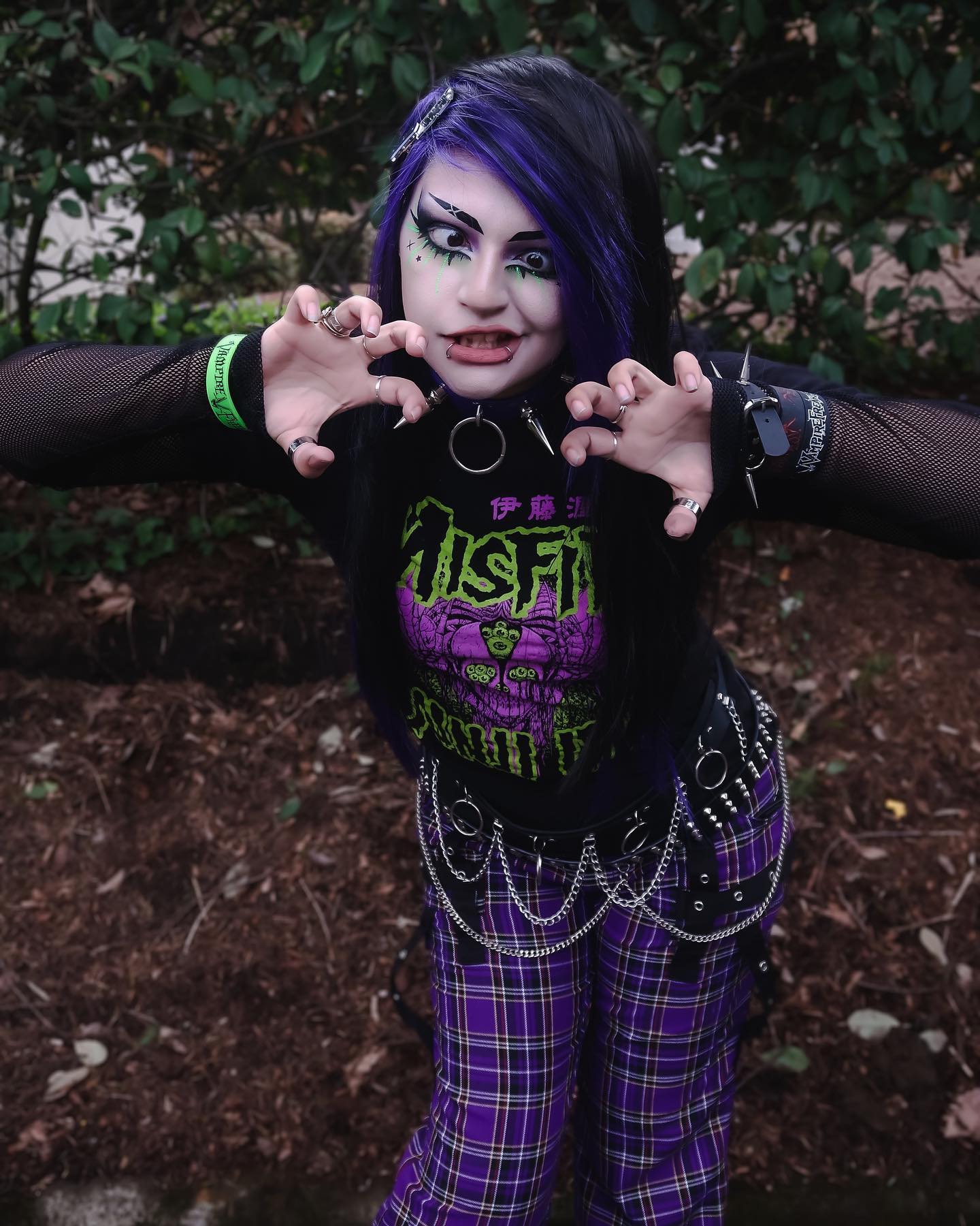 1990s 2000s gothic BPN gimmick pants