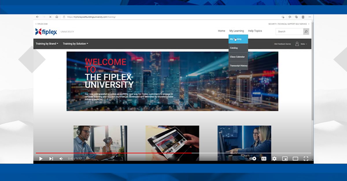 The Fiplex University Portal allows... - Fiplex by Honeywell | Facebook