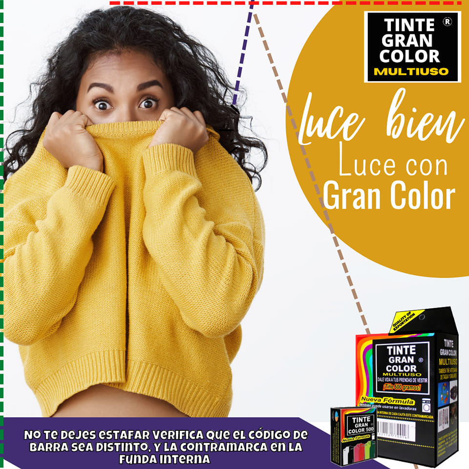 No te dejes estafar Verifica que... - Tintes Gran Color Gye