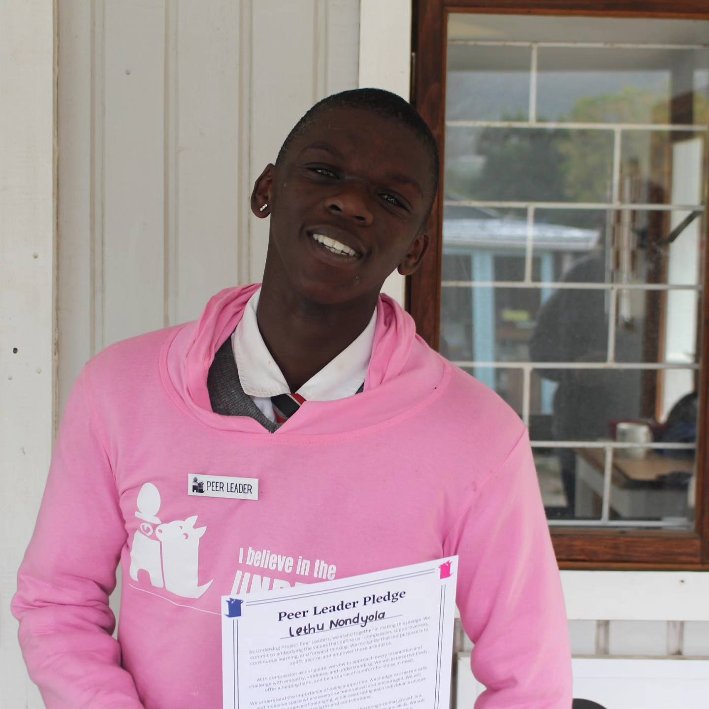 Introducing Peer Leader, Lethu 😎... - The Underdog Project