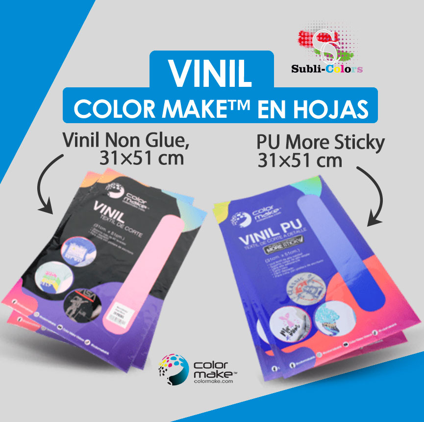 Subli-Colors - ⭐️ VINIL NON GLUE 👉 De 31x51cm ⭐️ VINIL PU...