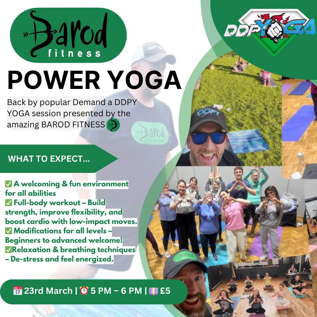 Cwmparc - 🔥 Next Sunday, Barod fitness is BACK! 🔥 Get ready for a DDPY ...