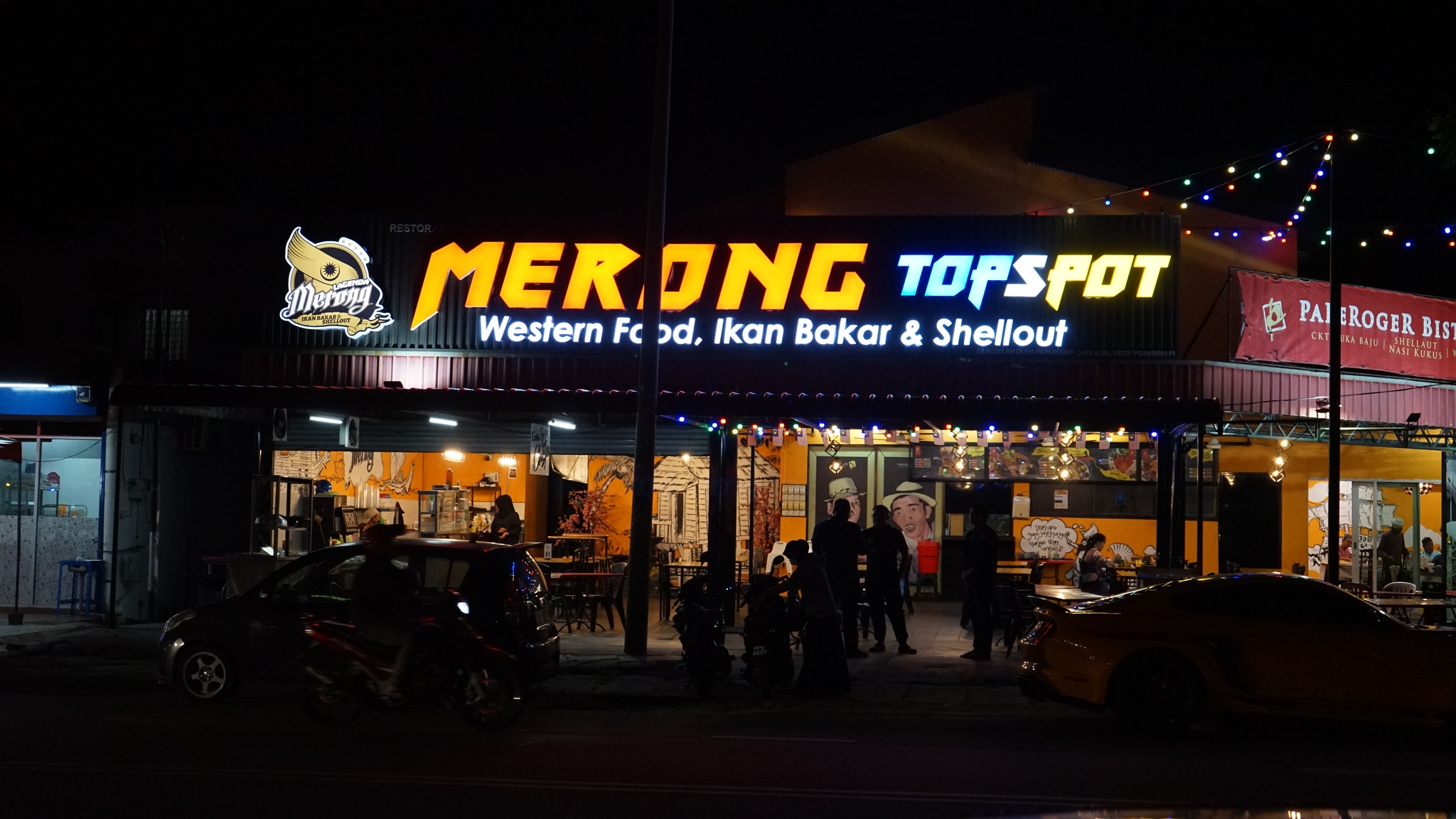 Merong - Lagenda Ikan Bakar & Shellout | Perai