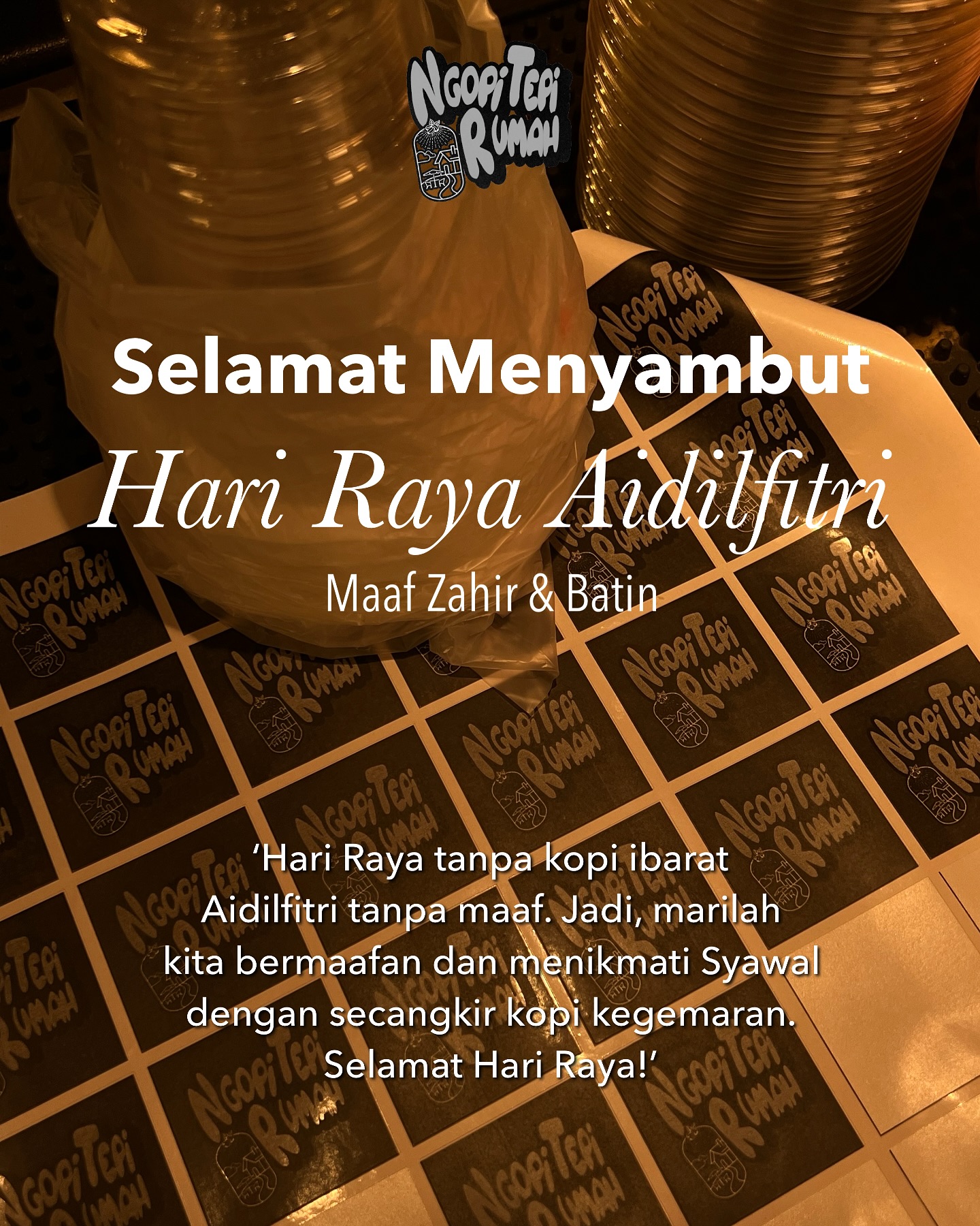 Ngopi - Selamat Hari Raya Aidilfitri! Semoga Syawal ini menjadi titik ...
