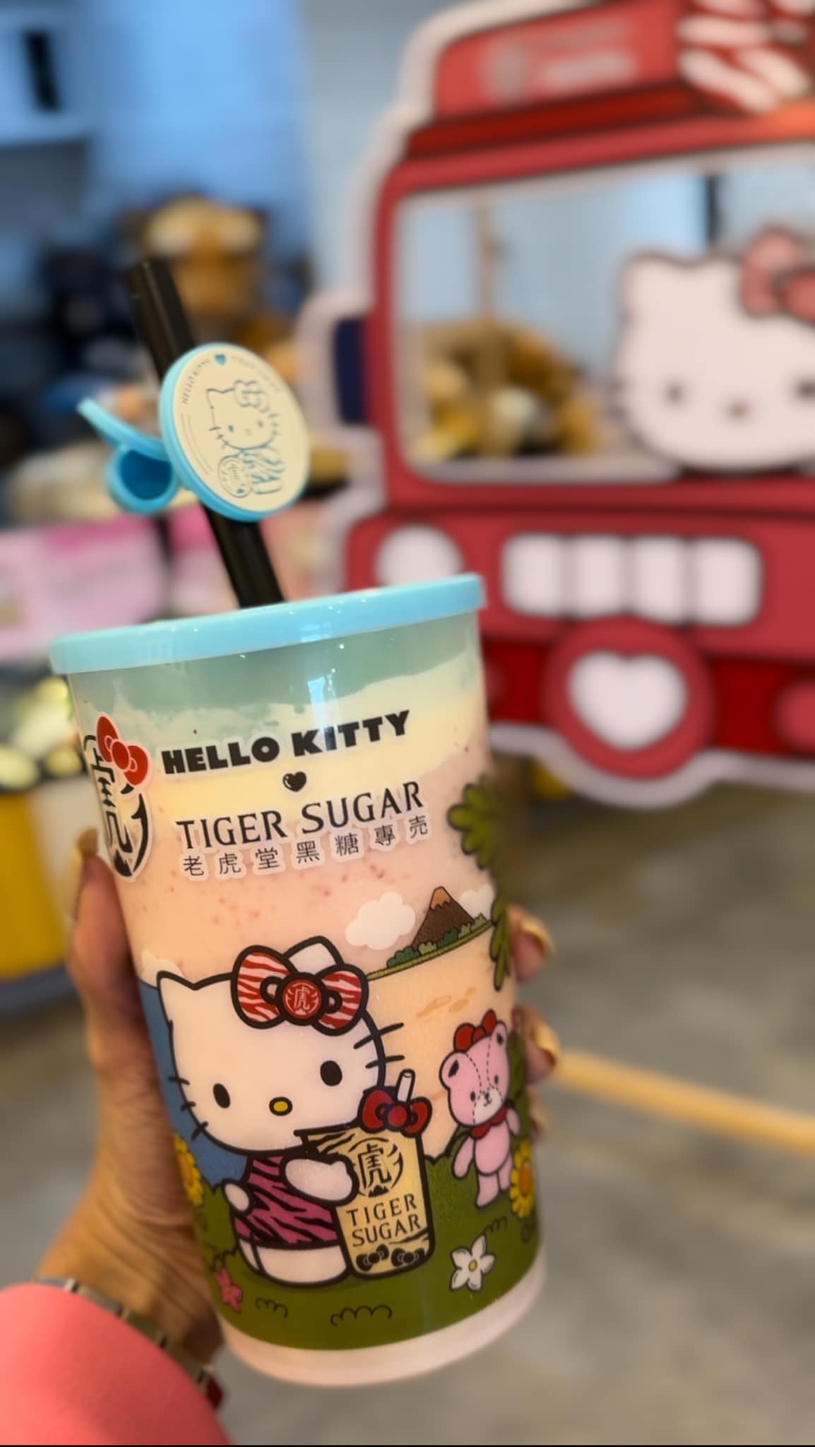 Tiger Sugar launches two limited Hello Kitty drinks on their 5th