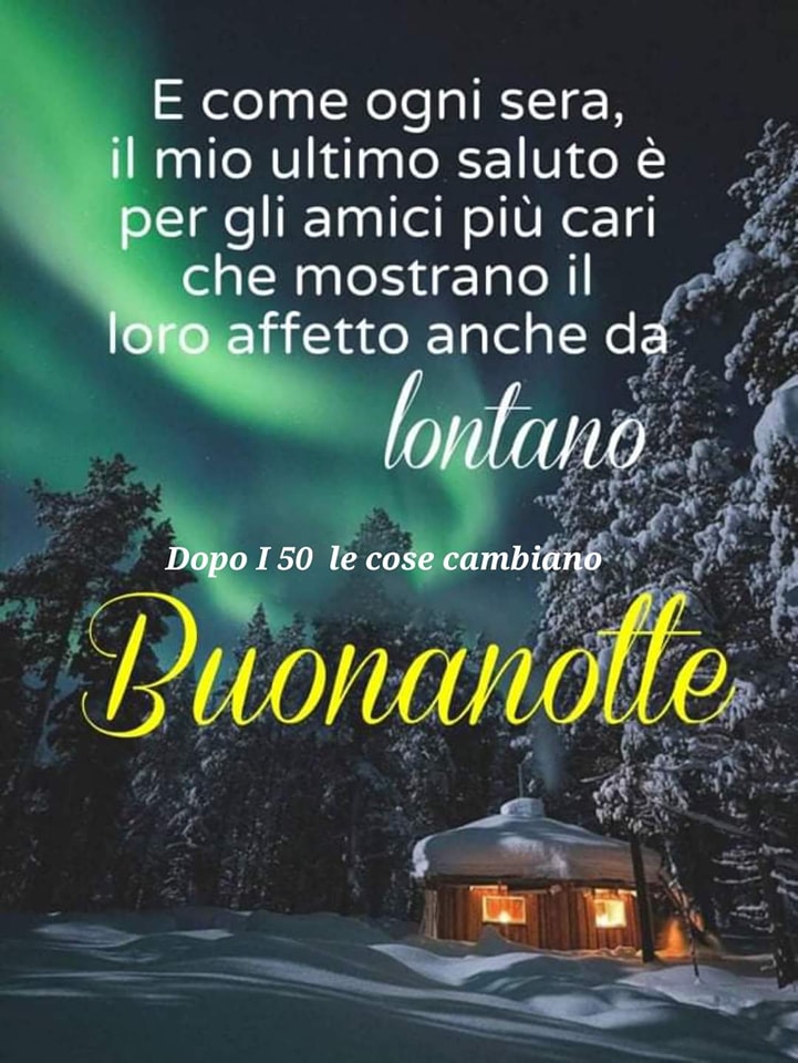 Buonanotte a tutti - Dopo I 50 le cose cambiano
