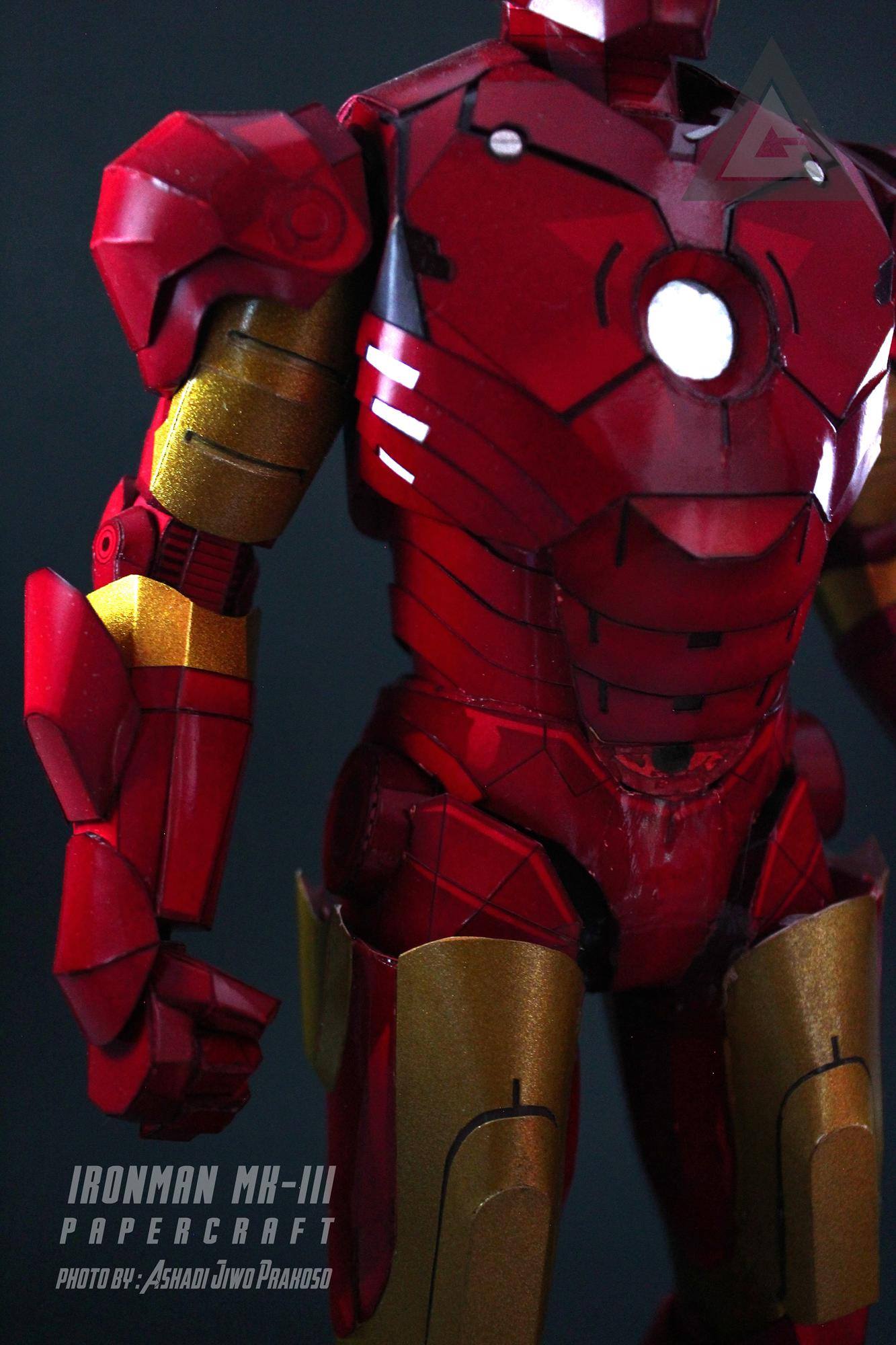 Iron Man Mark 6 Armor Pepakura