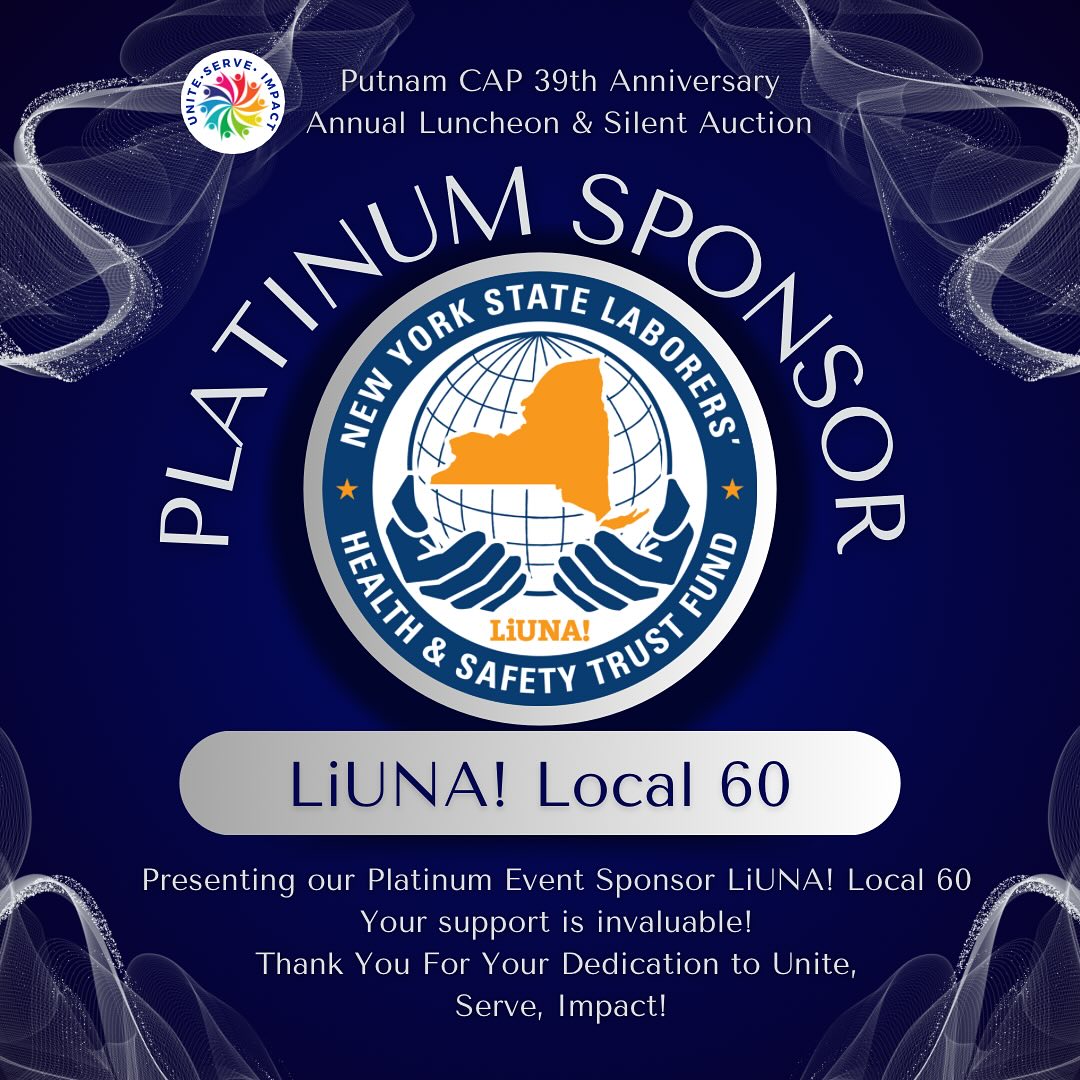 Putnam - Thank you LiUNA! Local 60!!! 🙌🙏 ️ | Facebook