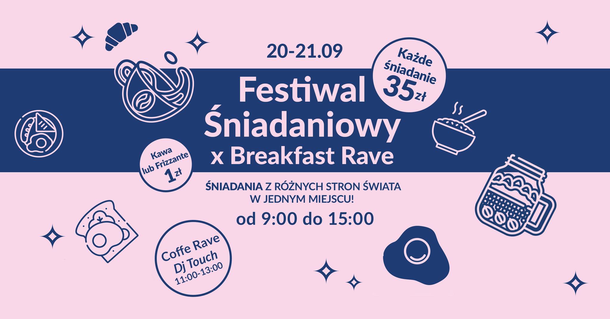 FESTIWAL ŚNIADANIOWY x Breakfast RAVE 🍳🧇 Śniadania 35 PLN | kawa lub ...