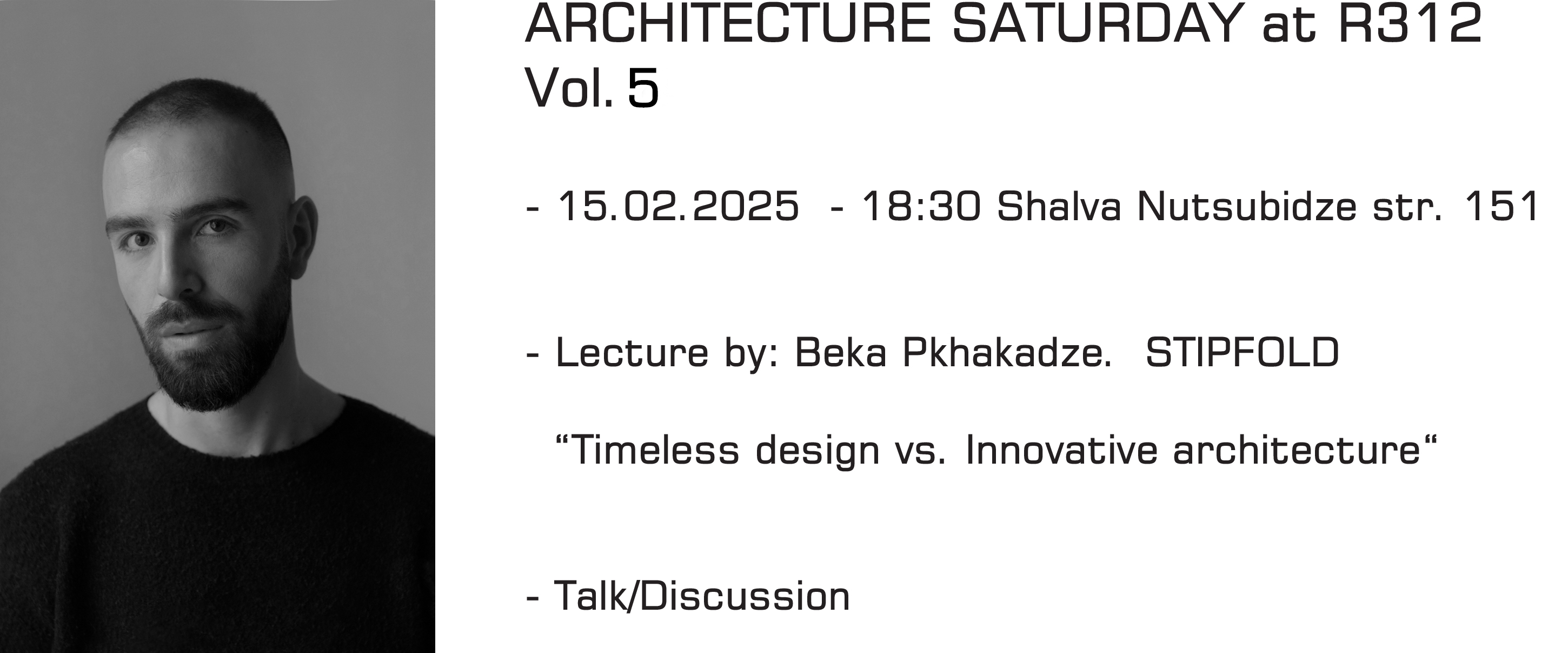 Architecture Saturday at R312 vol. 5