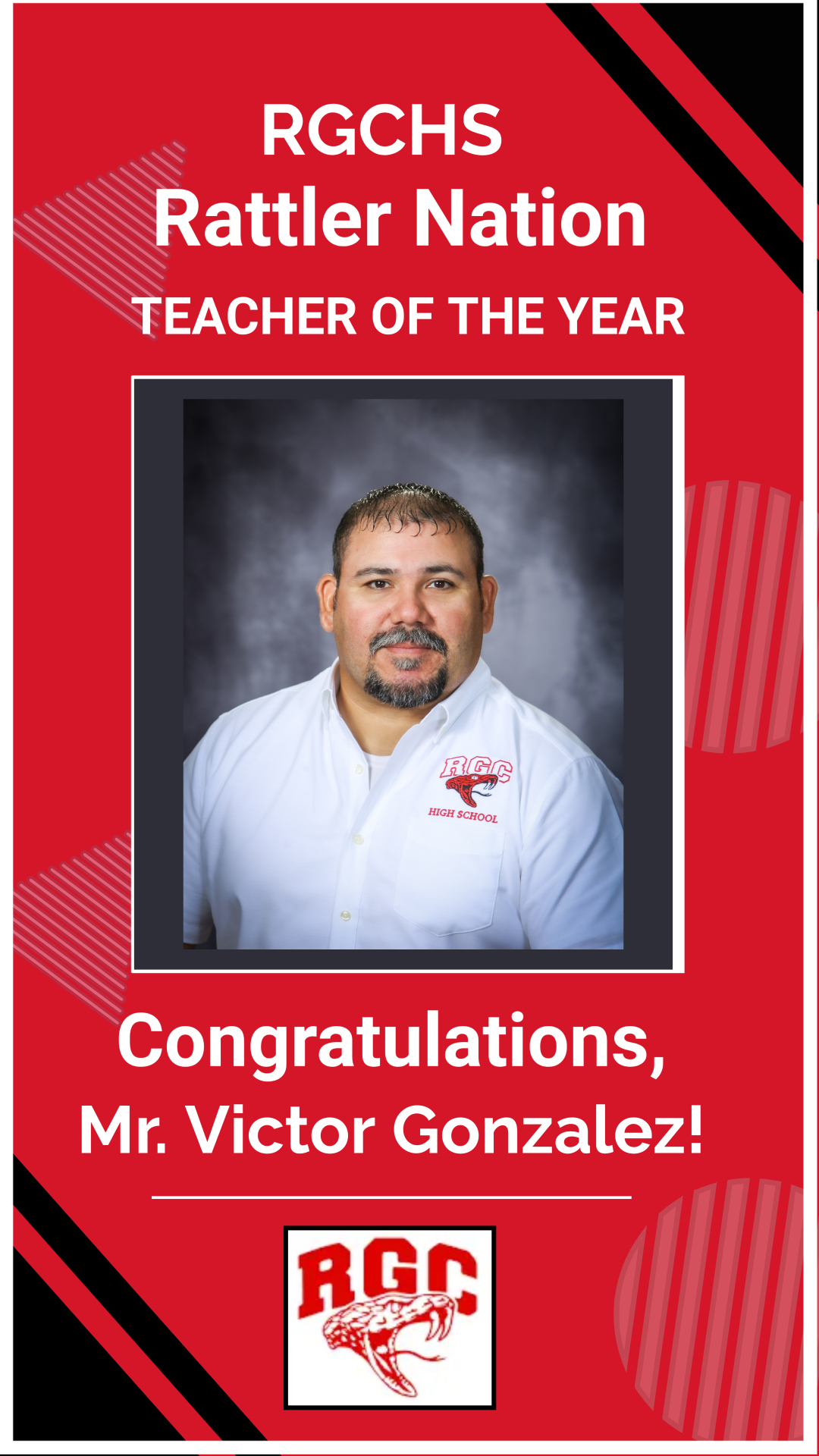Rio Grande City High School - Rattler Nation is proud to recognize Mr ...