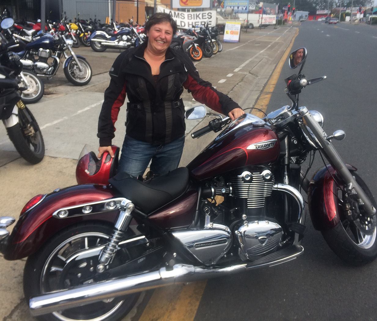 Triumph Motorcycles Australia - Congratulations Angie, the first female ...