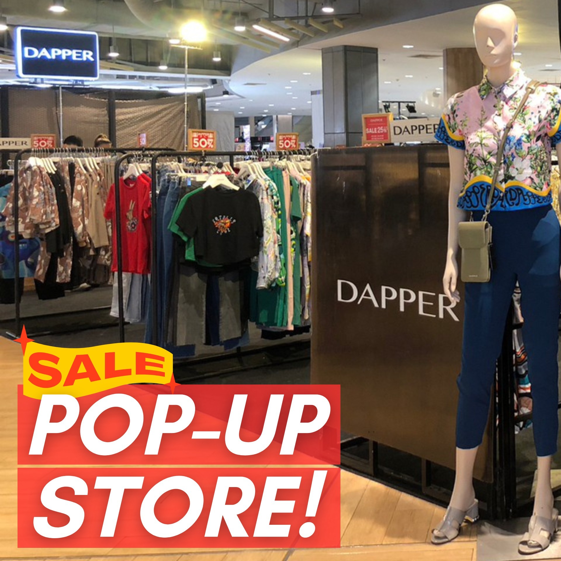 DAPPER - 🔥DAPPER Pop-Up Store กลับมาอีกครั้ง!...