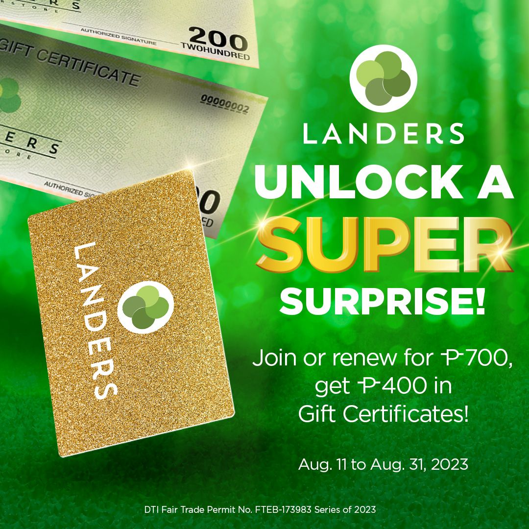 チケット Don't miss out! Get a FREE Landers Premium Membership with Smart