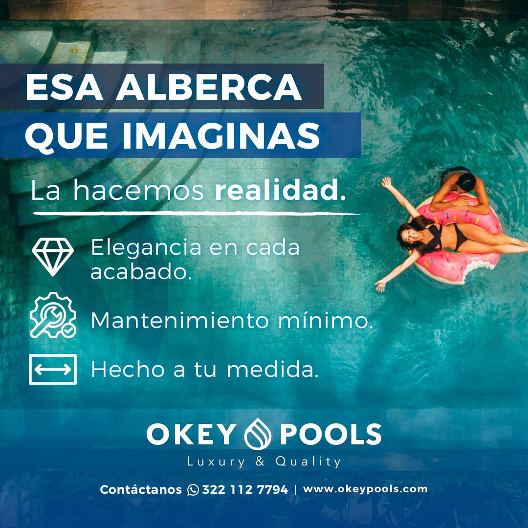 Okey Pools - 🏝️ Esa alberca que imaginas, la hacemos... | Facebook