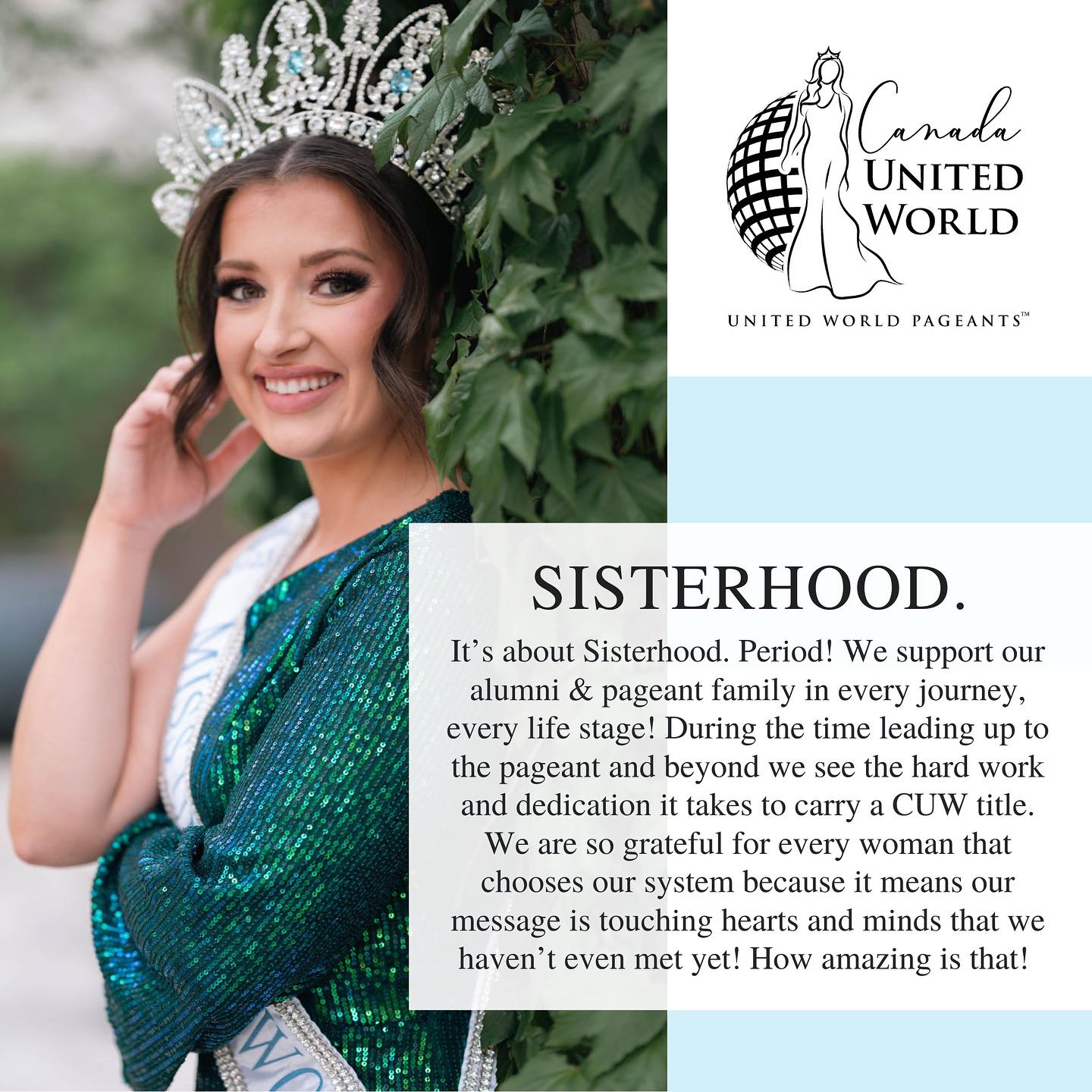 👑 Embracing the power of pageant... - Canada United World