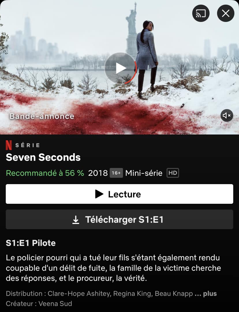 Distribution De Seven Seconds
