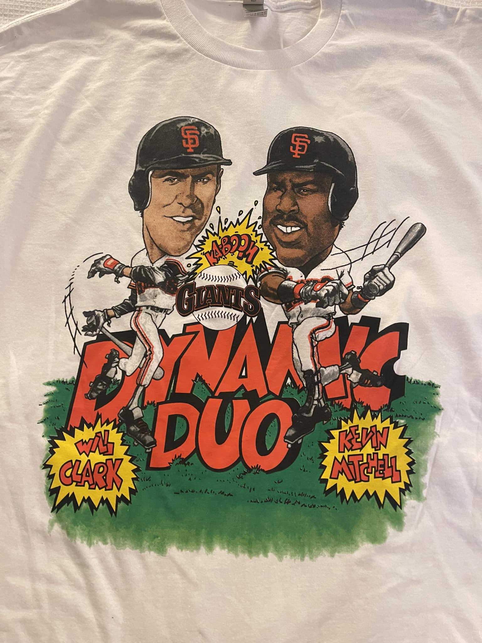 Limited edition SF Giants T-shirt from 2017 Mettallica game