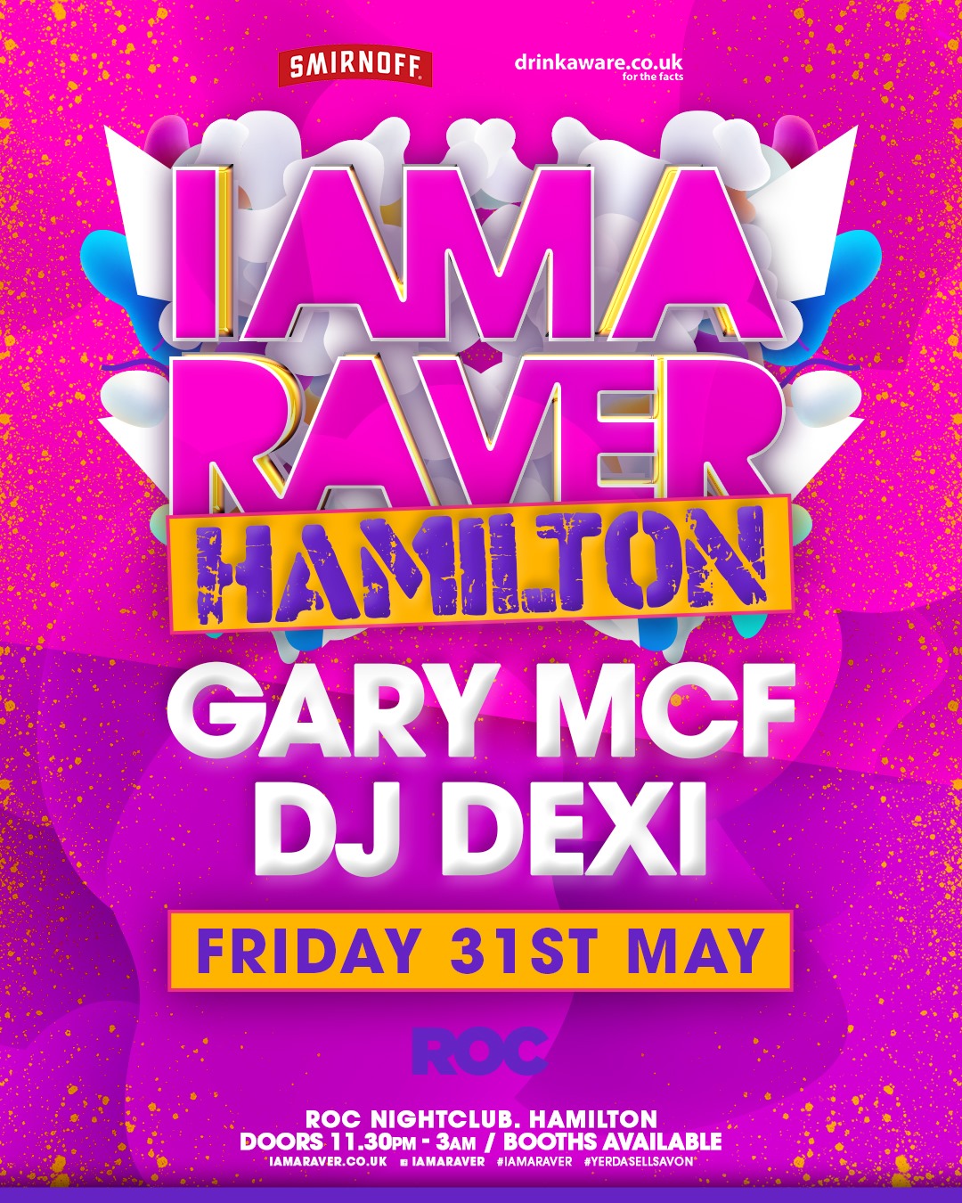 ROC - 🙌🏼 ANNOUNCEMENT 🙌🏼 I Am A Raver is coming back to ROC Hamilton on ...