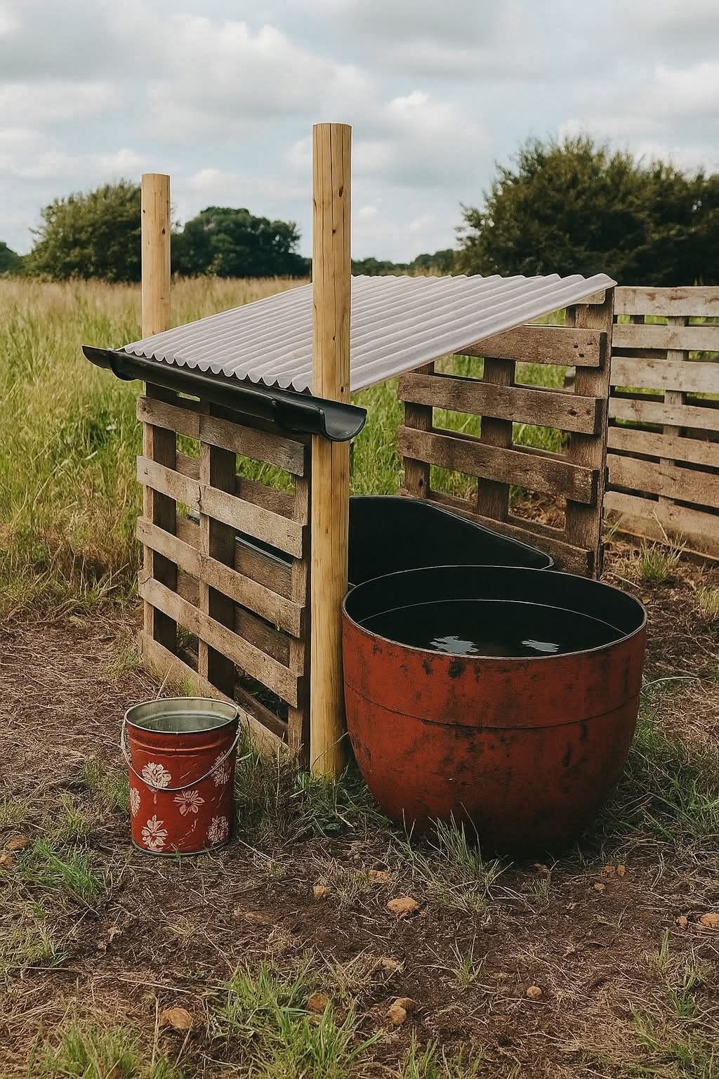 Survival - DIY Outdoor Rainwater Harvesting System Using Recycled ...