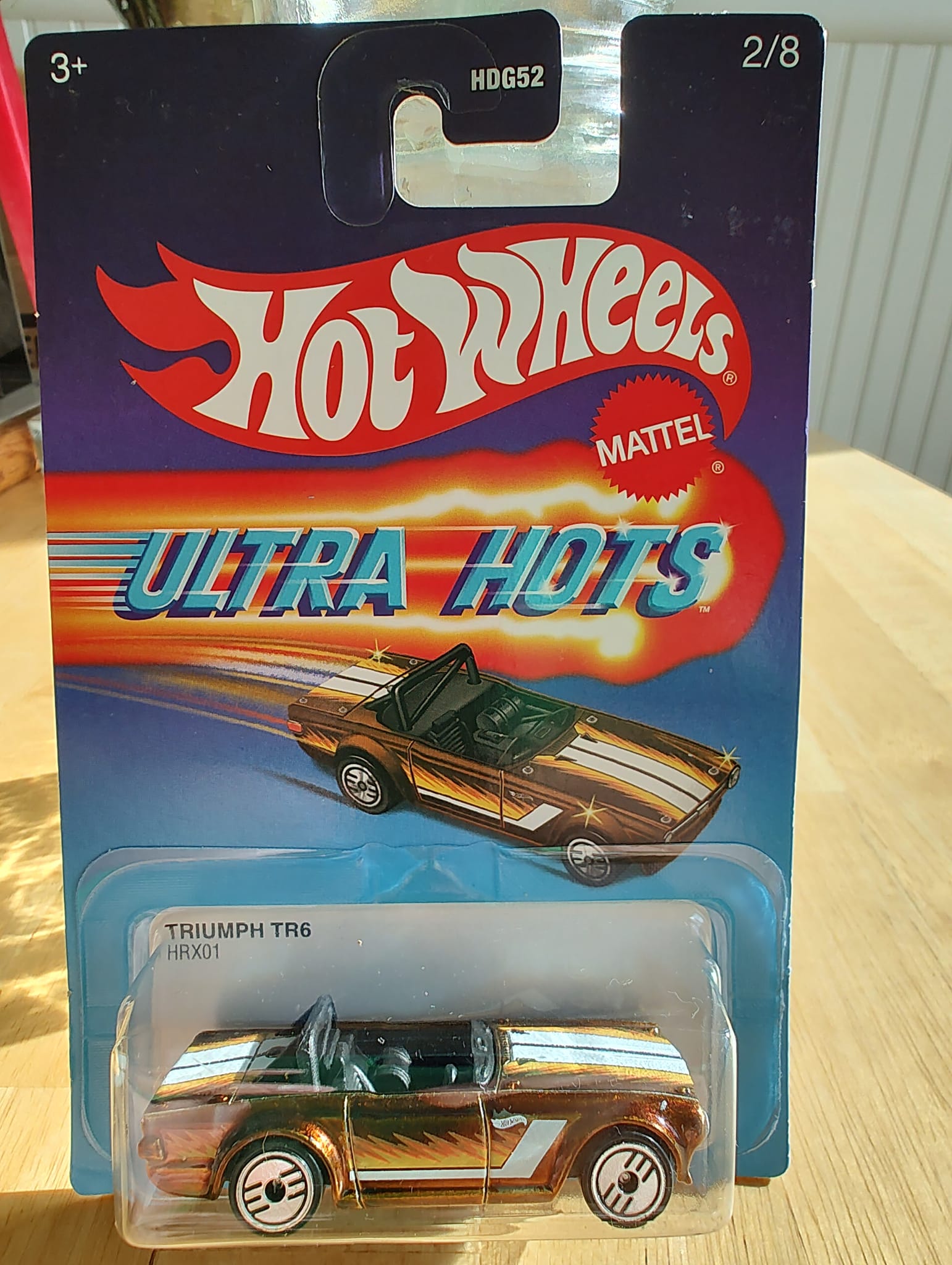 Hot Wheels 2024 Ultra Hots - Triumph TR6 - Spectraflame Gold - Target Exclusive