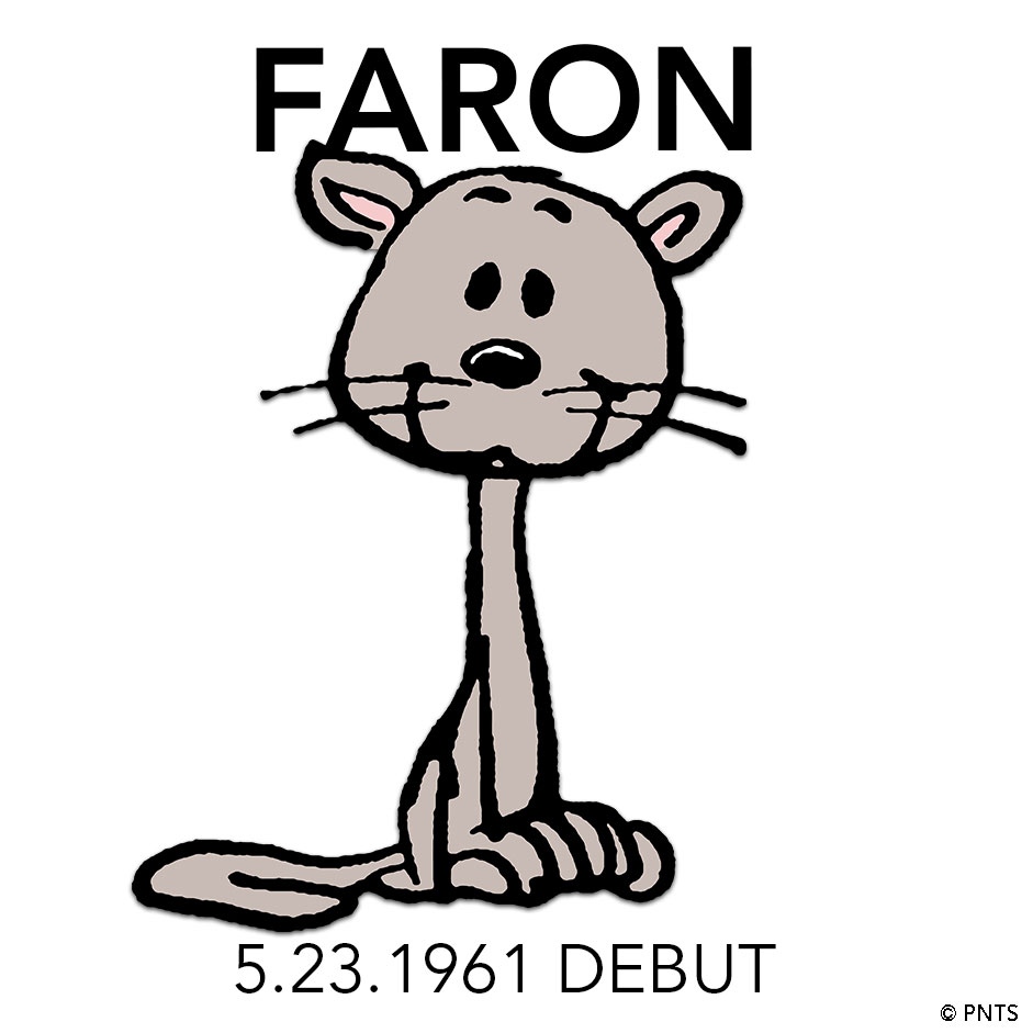 It's #FaronDay! 🐈 The little gray cat known as Faron debuted in