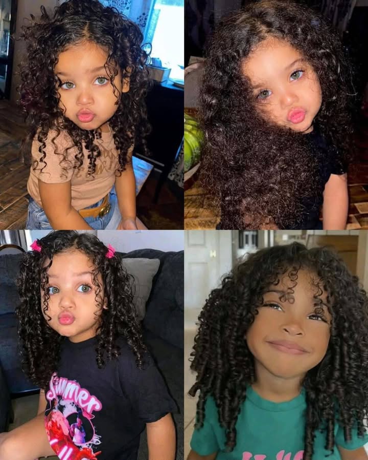 Bebés - “🌟👧 Encanto Infantil con Rizos Naturales: Dulzura y Estilo 🌸 ...