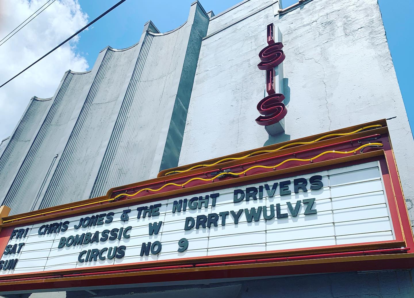 BomBassic - 1st time @bombassic has appeared on a marquee 😁 Thank you ...