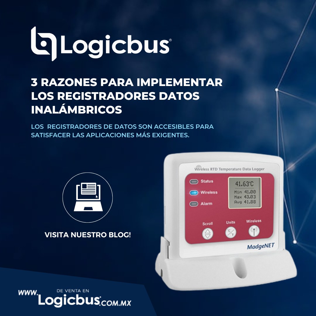 Logicbus - Los registradores de datos inalámbricos ofrecen... | Facebook